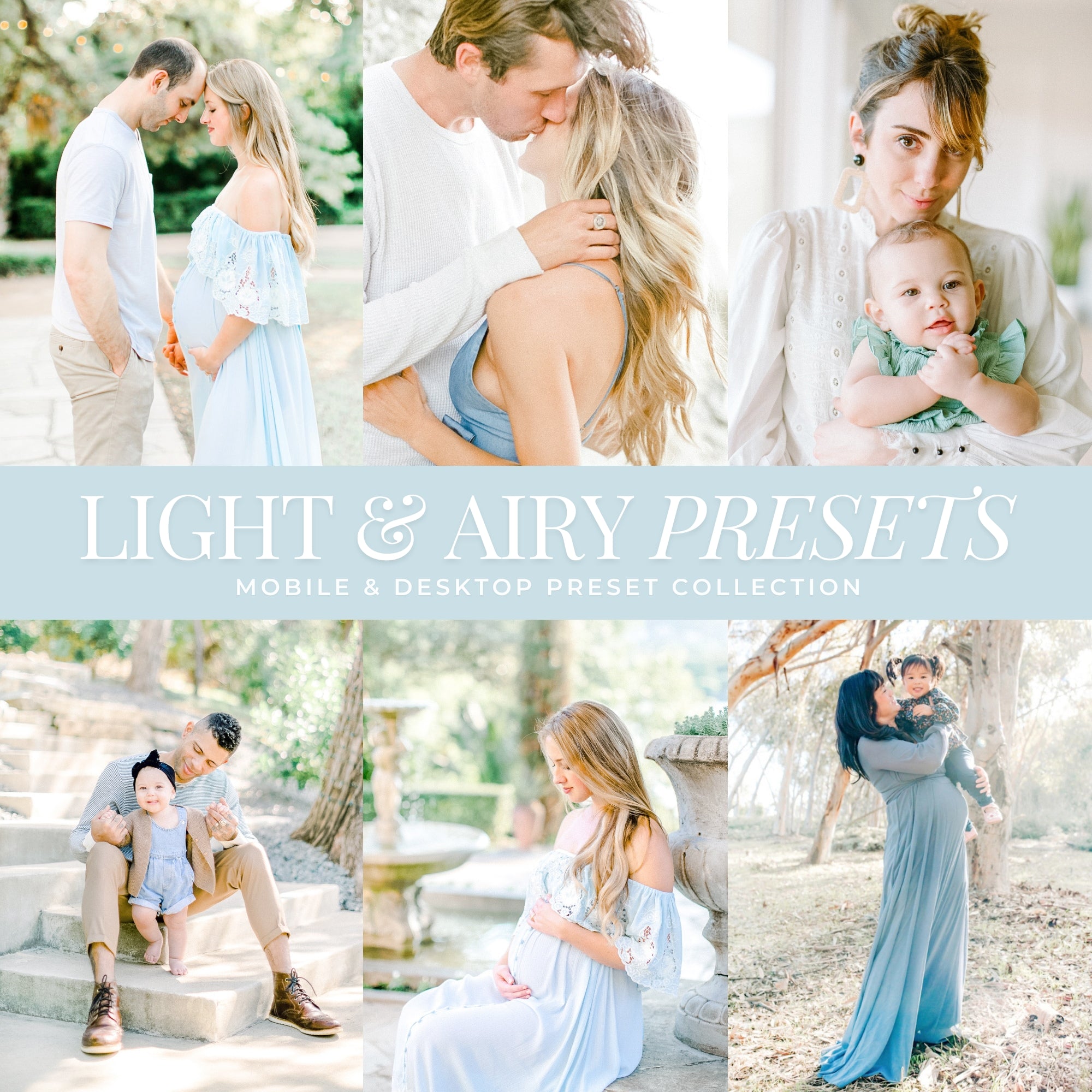 Light And Airy Lightroom Presets for photographer and Instagram influencer photo editing in Adobe Lightroom by Lou And Marks Presets