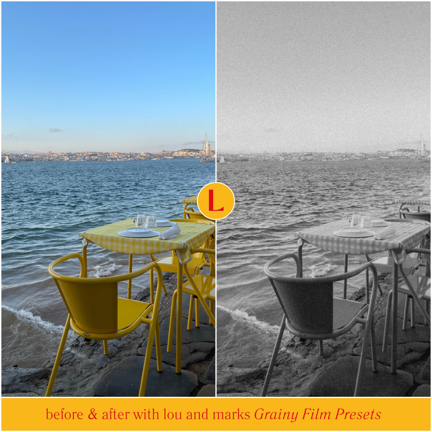 Black Grainy Retro Film Lightroom Presets And Film Filters For Adobe Lightroom