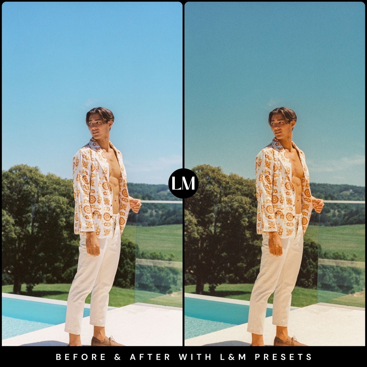 Retro Film Filter Lightroom Presets For Adobe Lightroom Mobile & Desktop By Lou And Marks Presets portrait