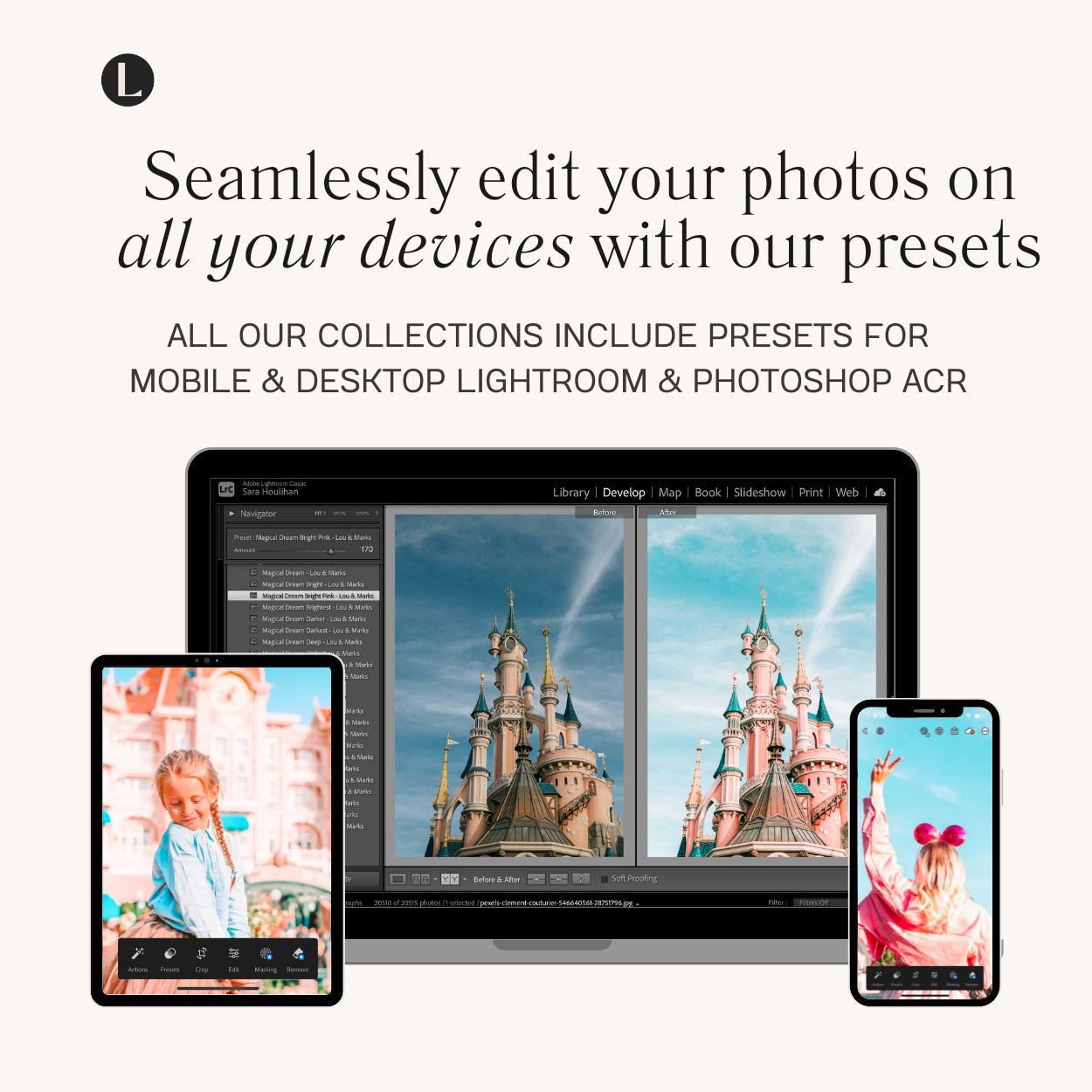 The Best Disney Magic Lightroom Presets Magical Dream Presets