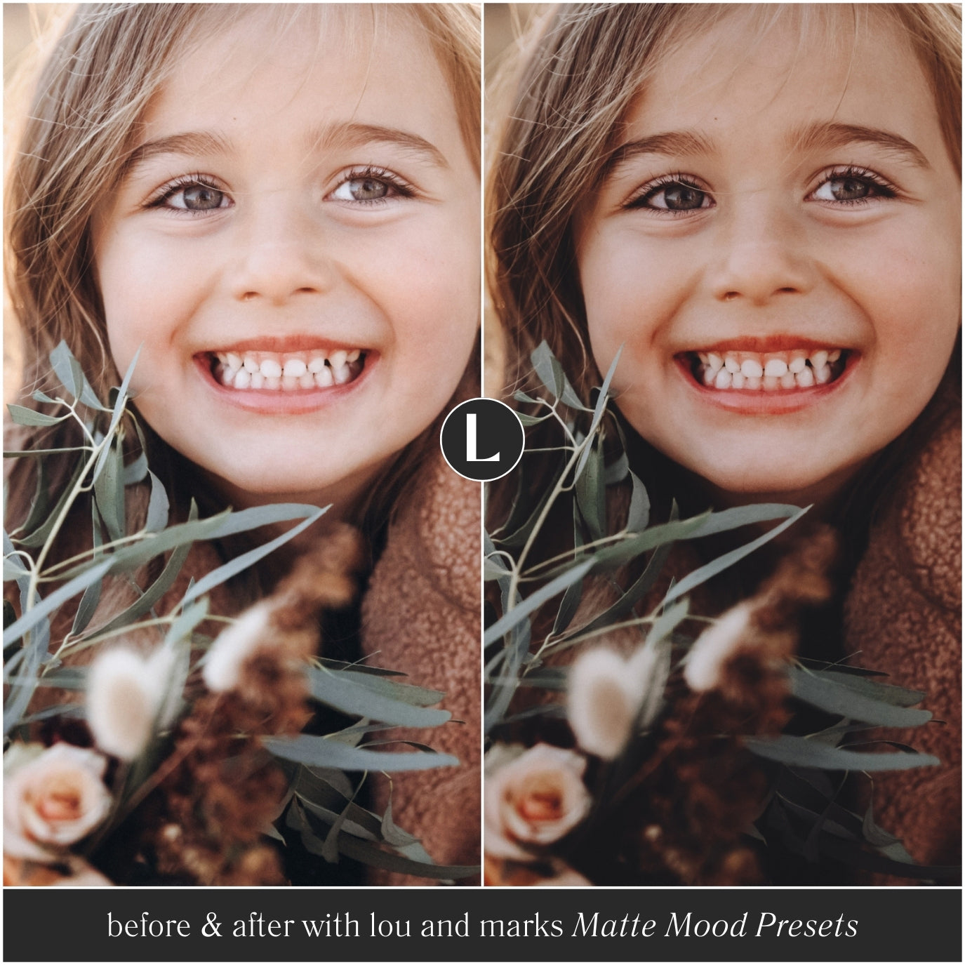 Matte Mood Lightroom Presets for photographer and Instagram influencer photo editing in Adobe Lightroom by Lou Marks Presets