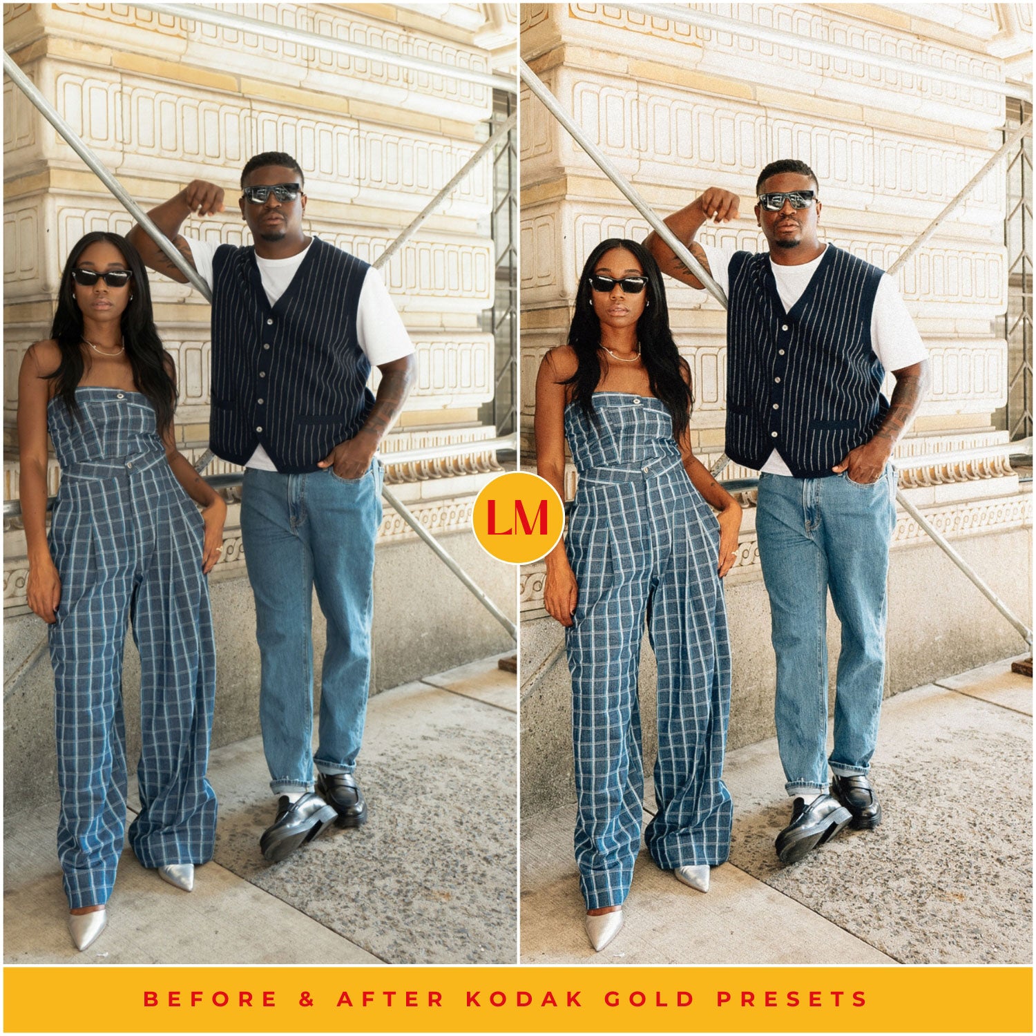 Kodak Gold Film Lightroom Presets For Photographers