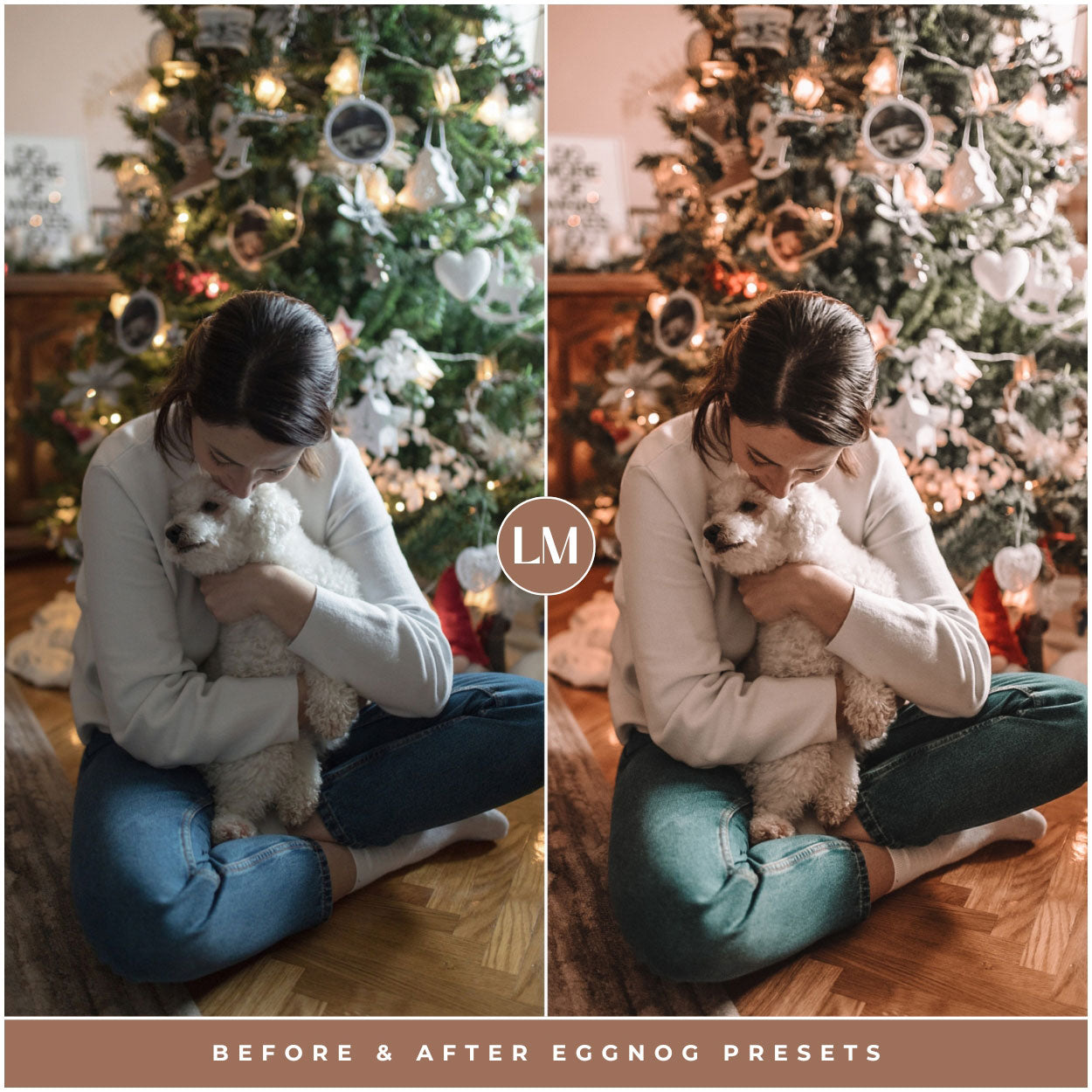 Mobile Eggnog Lightroom Presets For Christmas And Winter Photo Editing In Adobe Lightroom By Lou And Marks Presets