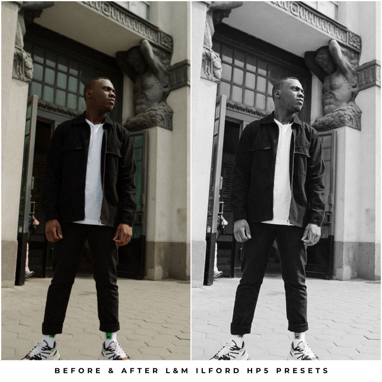 Ilford HP5 Film Lightroom Presets by Lou and Marks Presets
