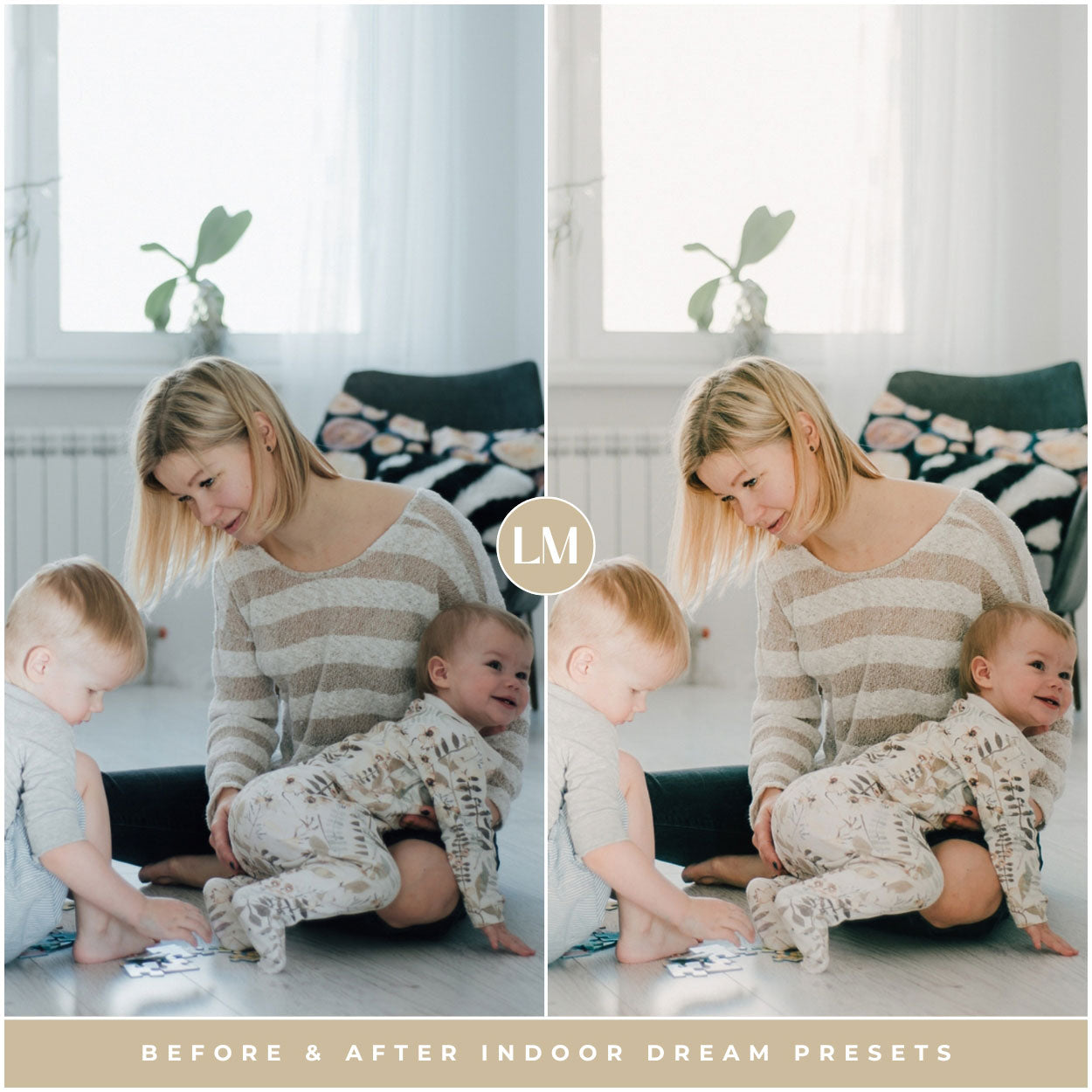 best indoor Lightroom presets for instagram and photographers for Lightroom and photoshop editing photos by Lou and marks presets portrait