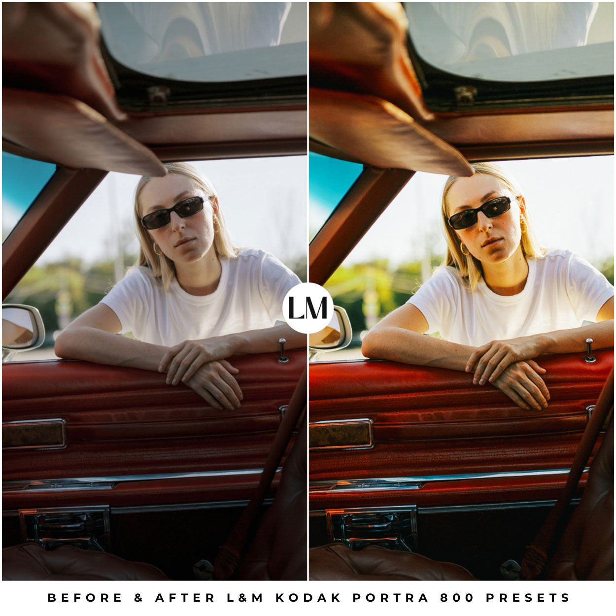 Kodak Portra 800 Film Lightroom Presets by Lou and Marks Presets