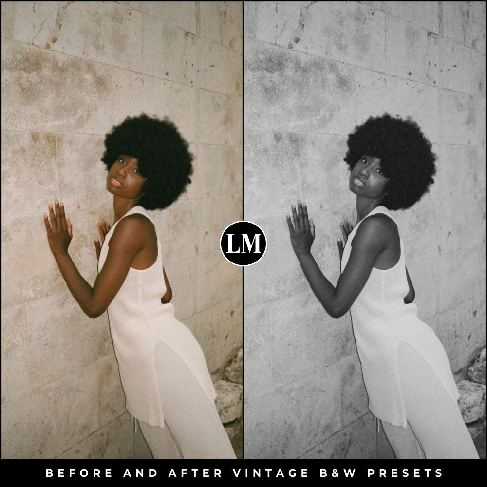 Top Rated Black And White Lightroom Presets The Best Photo Editing Preset Filters For Lightroom Mobile And Desktop For Photographers and Instagram Influencers By Lou And Marks Presets