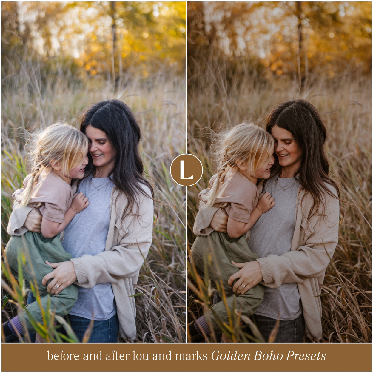 Best Golden Boho Lightroom Preset Collection For Adobe Lightroom Mobile And Desktop Lightroom And Photoshop Photo Editing For Instagram And photographers by Lou And Marks Presets