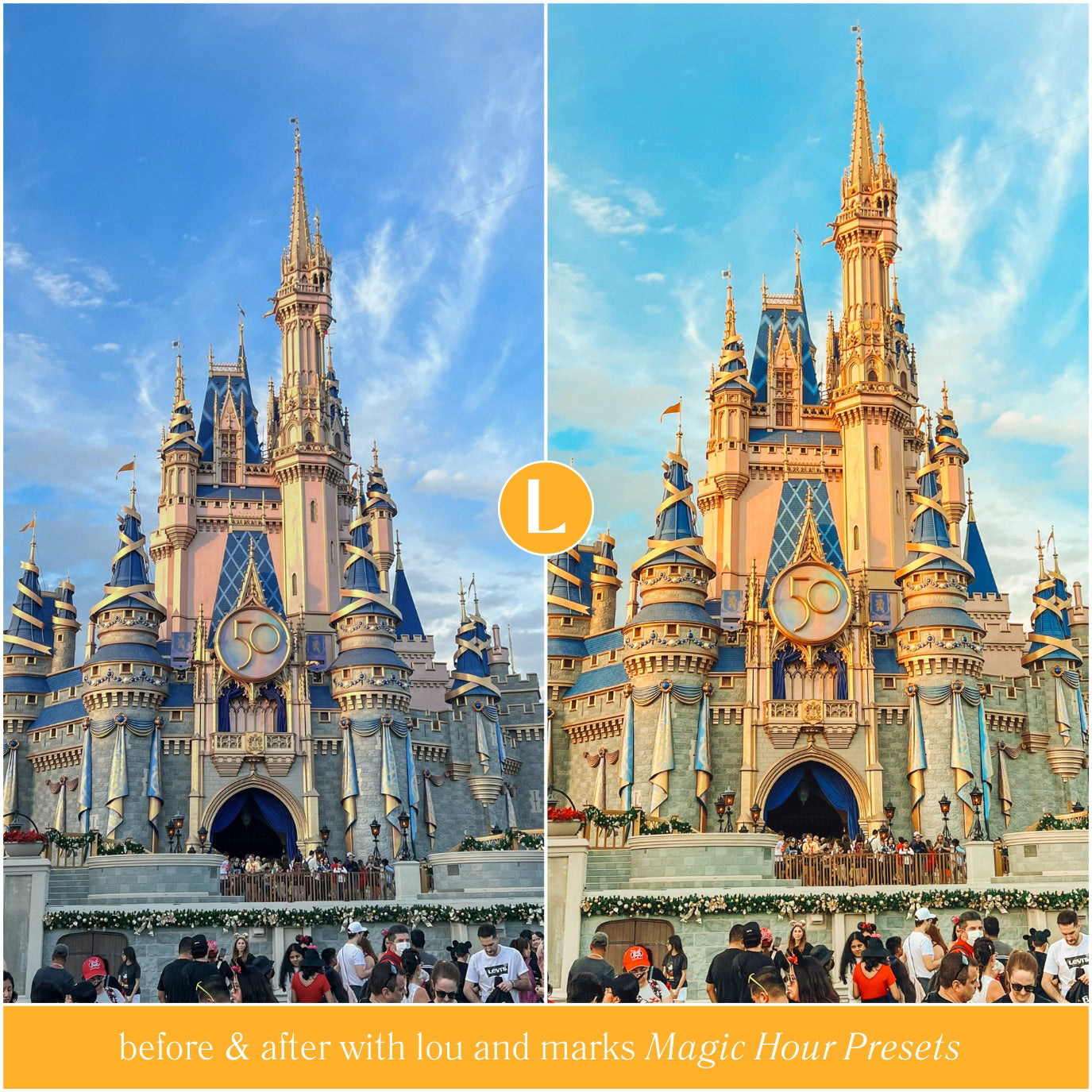 Instagram Disney Golden Hour Lightroom Presets By Lou And Marks Presets