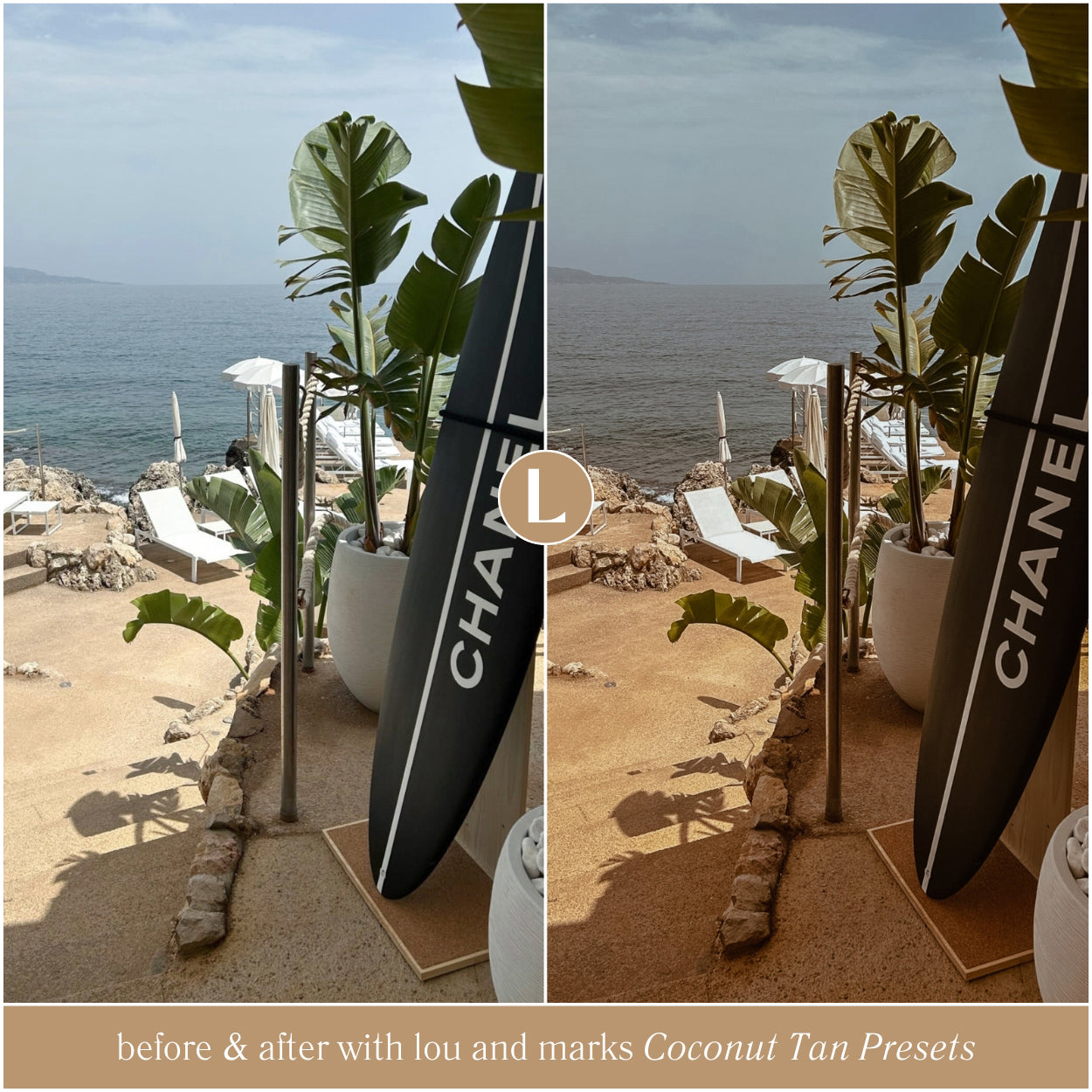 Coconut Tan Summer Lightroom Presets For Selfies and Travel Photographers And iPhone photos