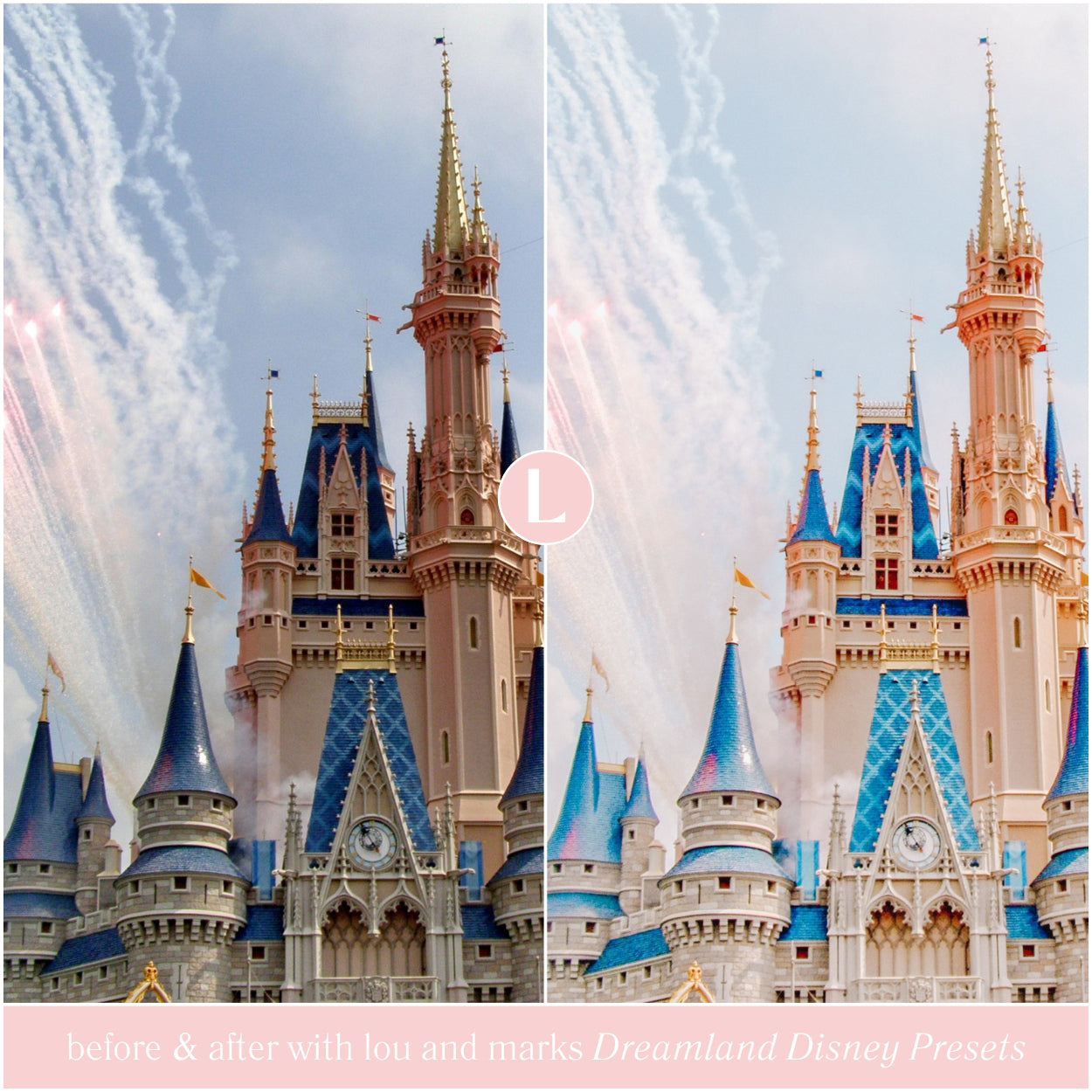 Summer Dreamland Disney Presets For Disney Photo Editing in Adobe Lightroom