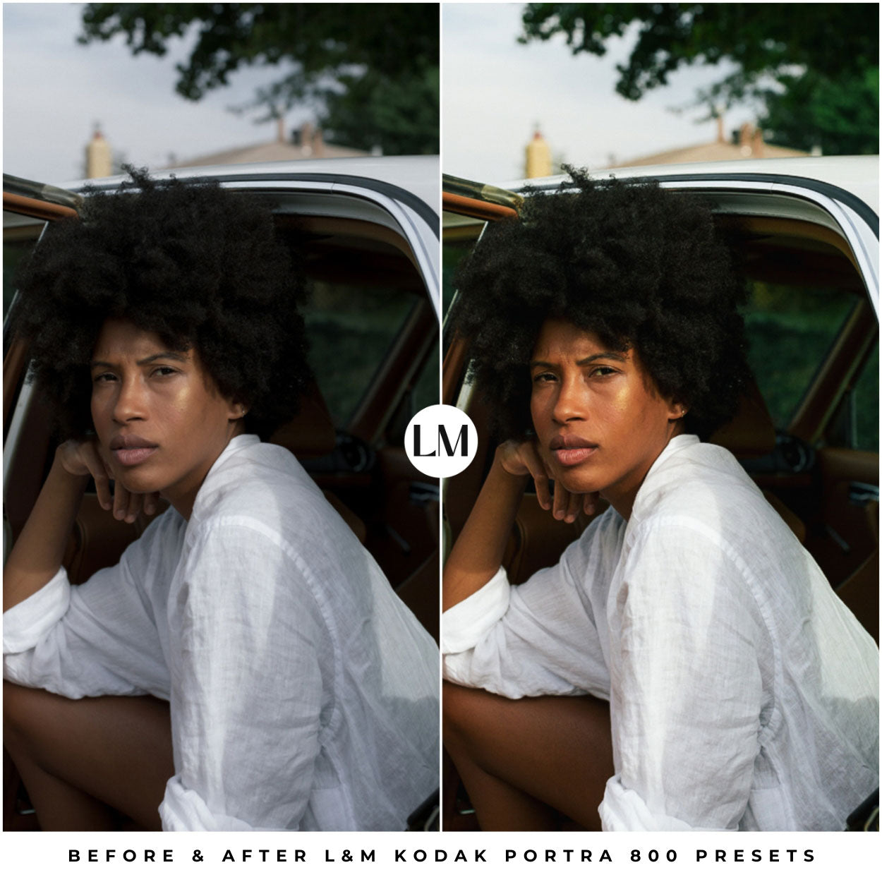 Kodak Portra 800 Film Lightroom Presets by Lou and Marks Presets