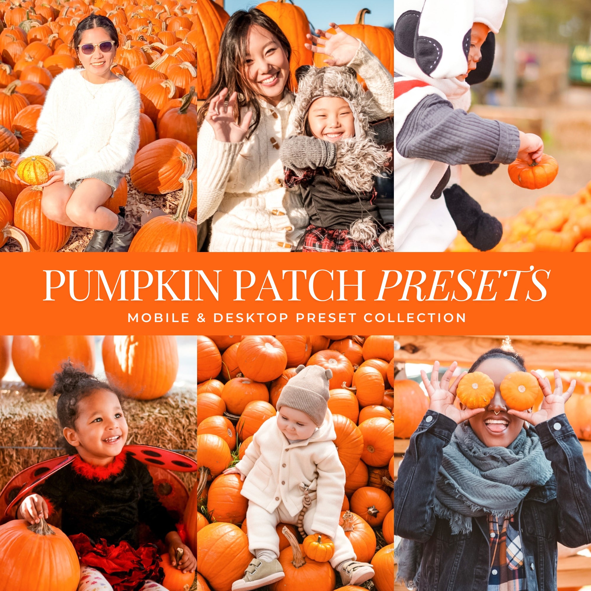 Pumpkin Patch Fall Lightroom Presets For Portrait Photographers And Fall Instagram Photos By Lou And Marks Presets