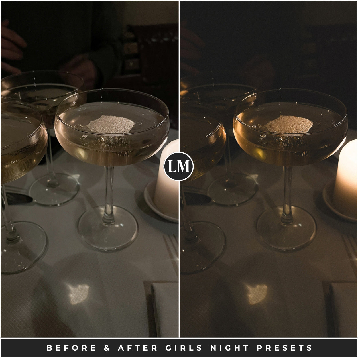 Girls Night Lightroom Presets by Lou and Marks Presets
