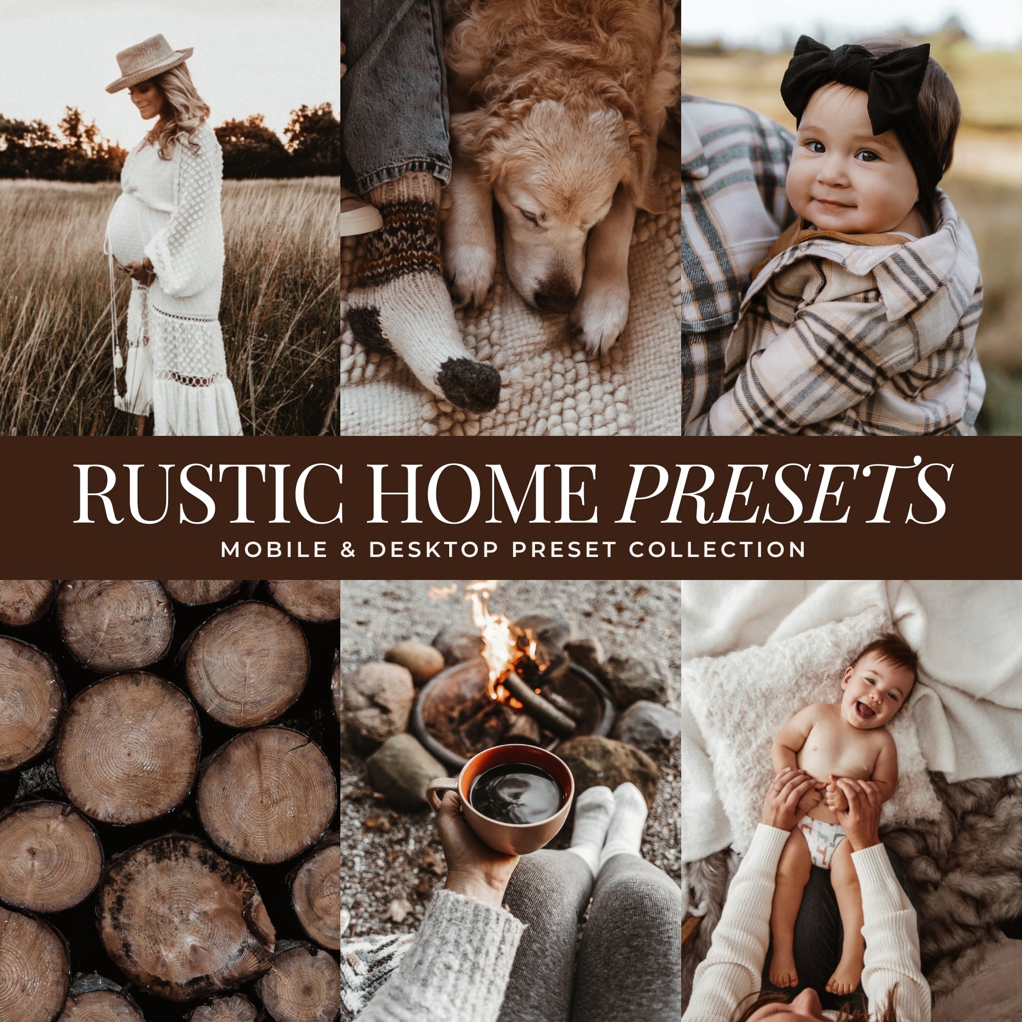 Rustic Home Fall Lightroom Presets for photographer and Instagram influencer photo editing in Adobe Lightroom by Lou And Marks Presets