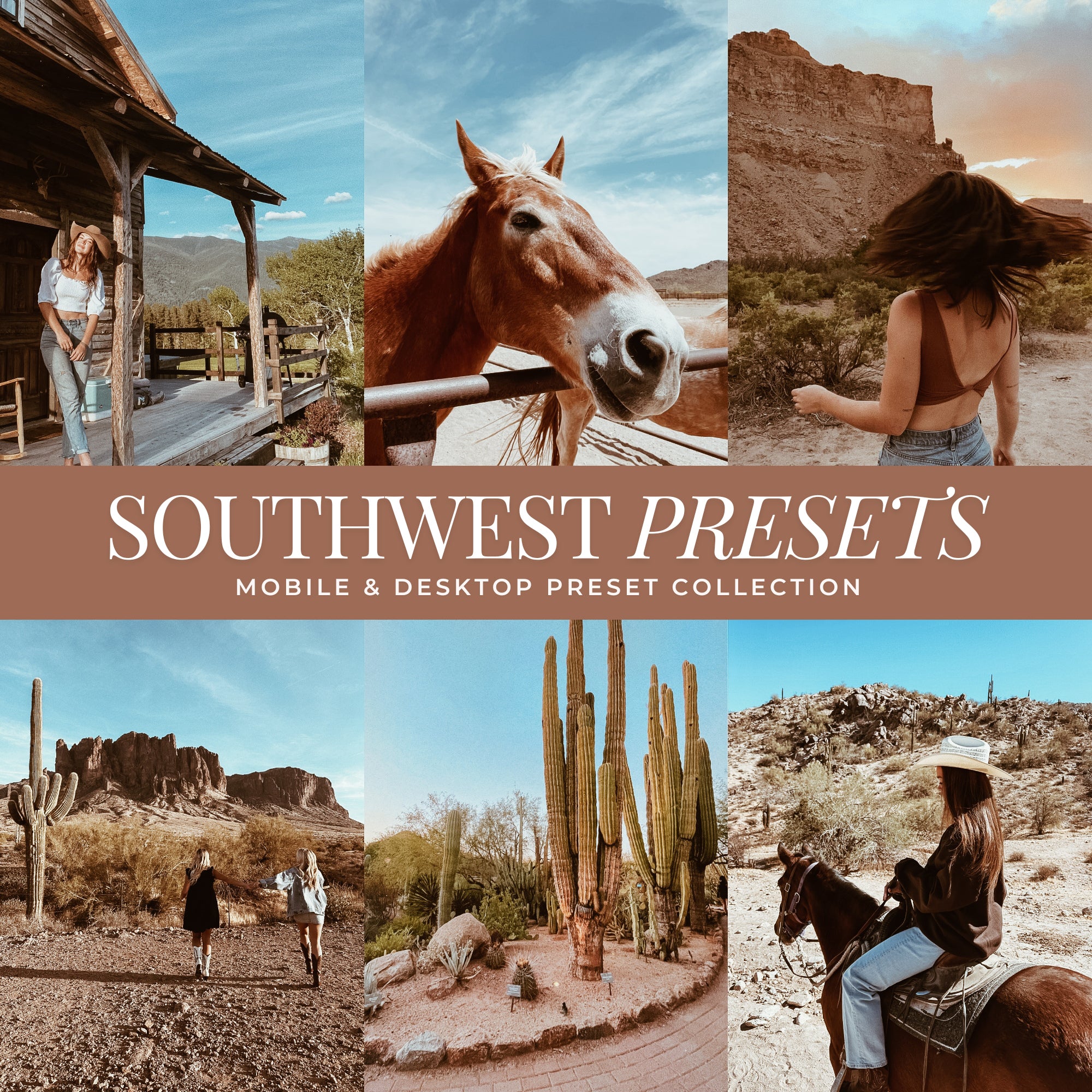 Southwest Lightroom Presets By Country Cowgirl Lightroom Presets