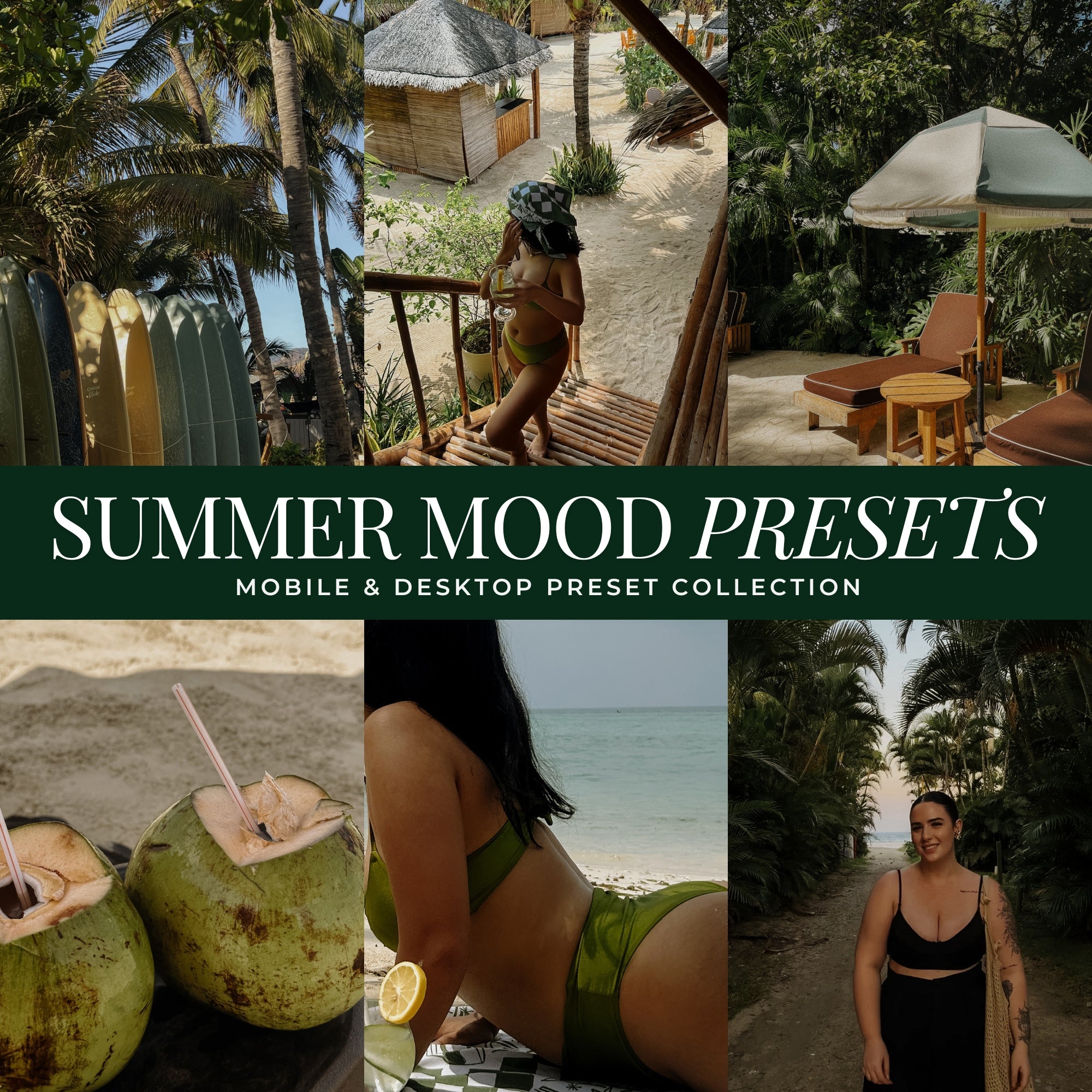 Summer Moody Lightroom Presets For Moody Rich Summer Photo Edits For Photographers and Instagram Influencers By Lou And Marks Presets