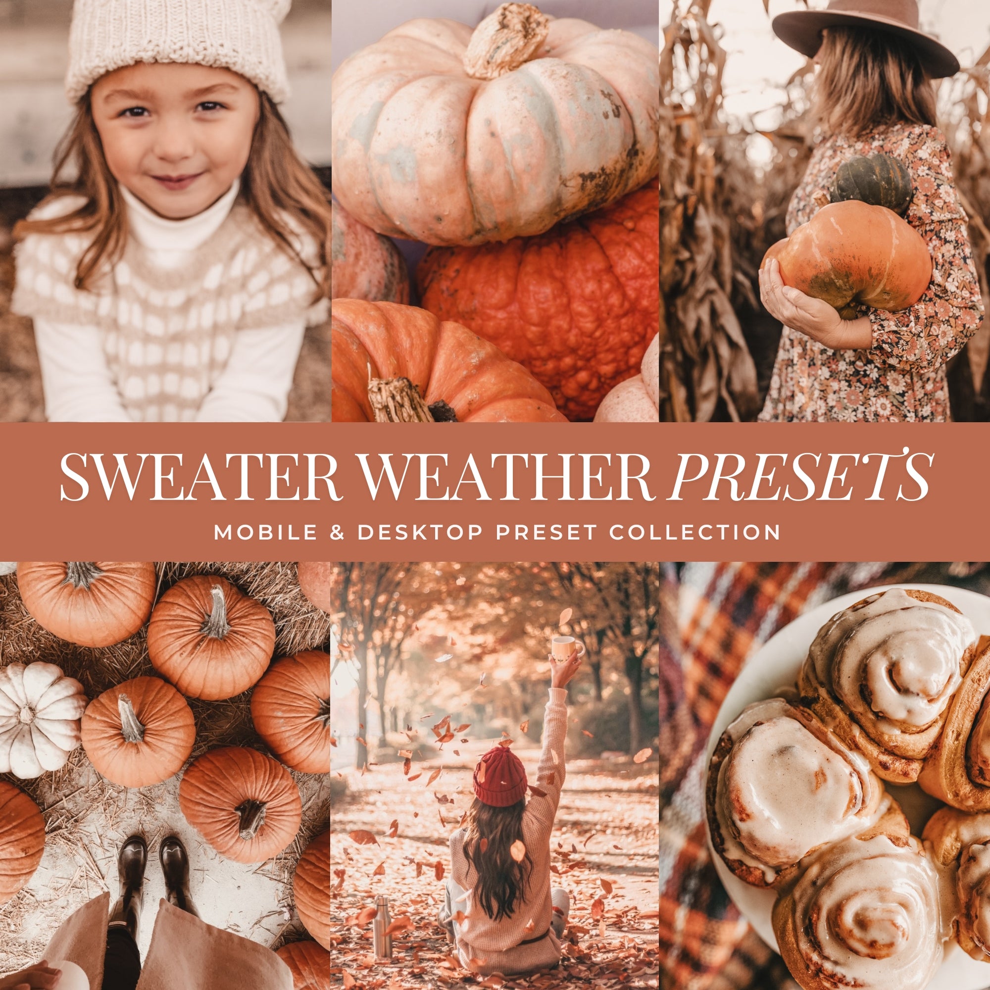 Sweater Weather Fall Lightroom Presets for photographer and Instagram influencer photo editing in Adobe Lightroom by Lou And Marks Presets