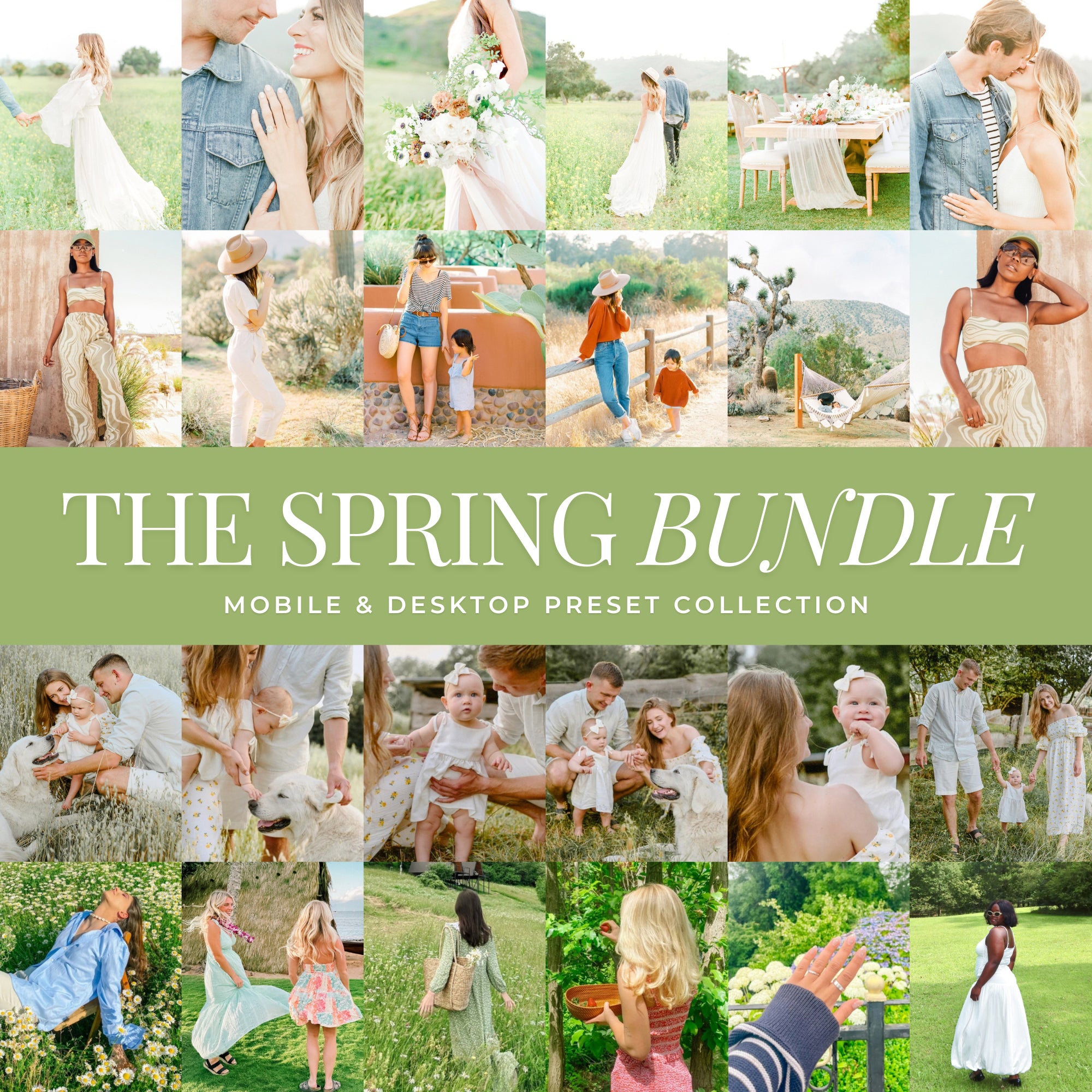 Lou And Marks Presets Spring Preset Bundle Best Selling Spring Lightroom Mobile And Desktop Presets