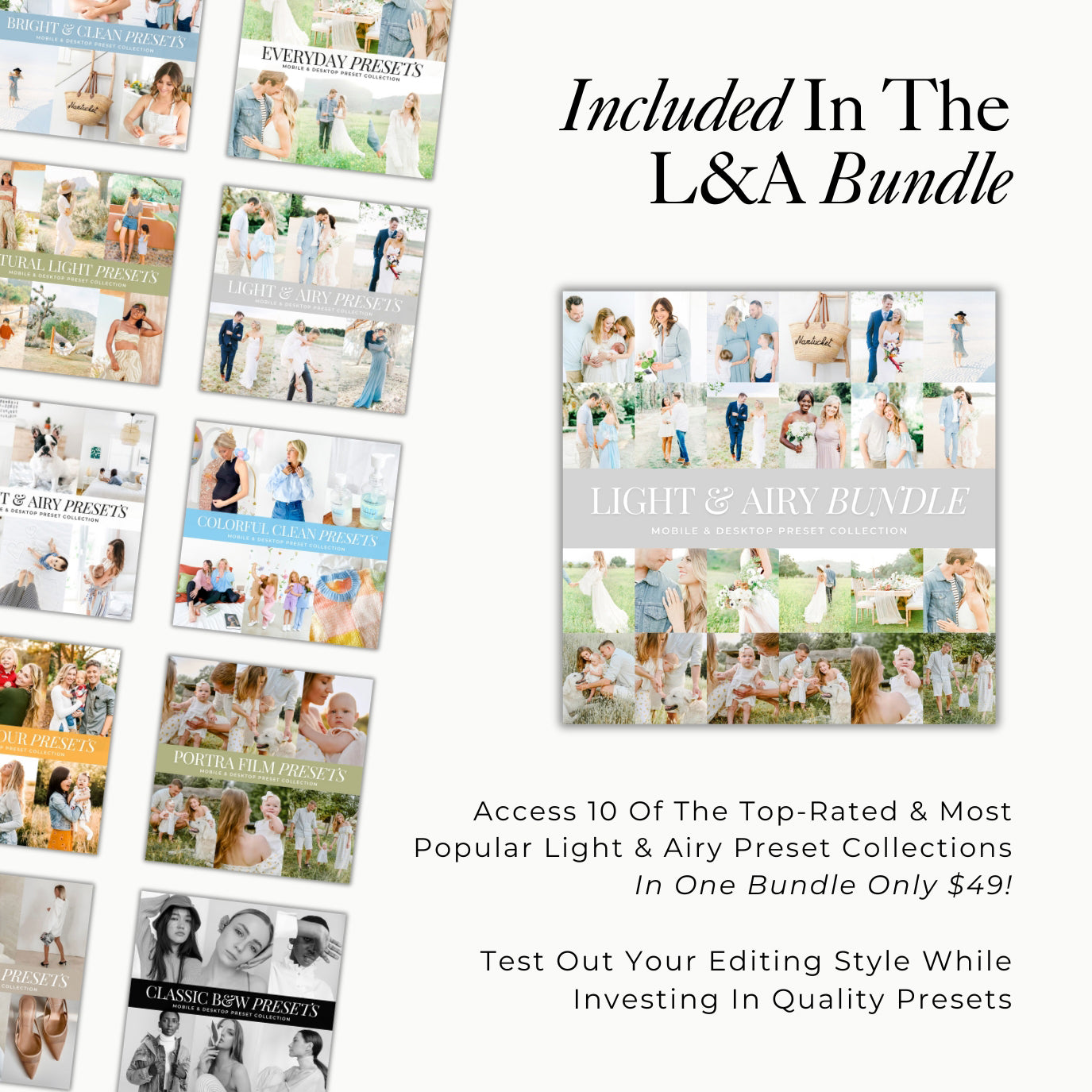 best light and airy presets and light and airy Lightroom presets for photographers and instagram lifestyle photo editing by Lou and marks presets