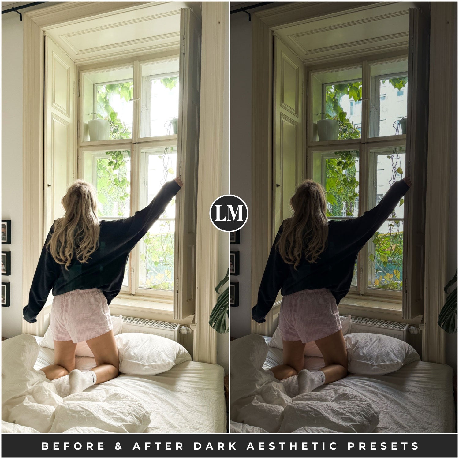 Dark Aesthetic Lightroom Presets by Lou and Marks Presets