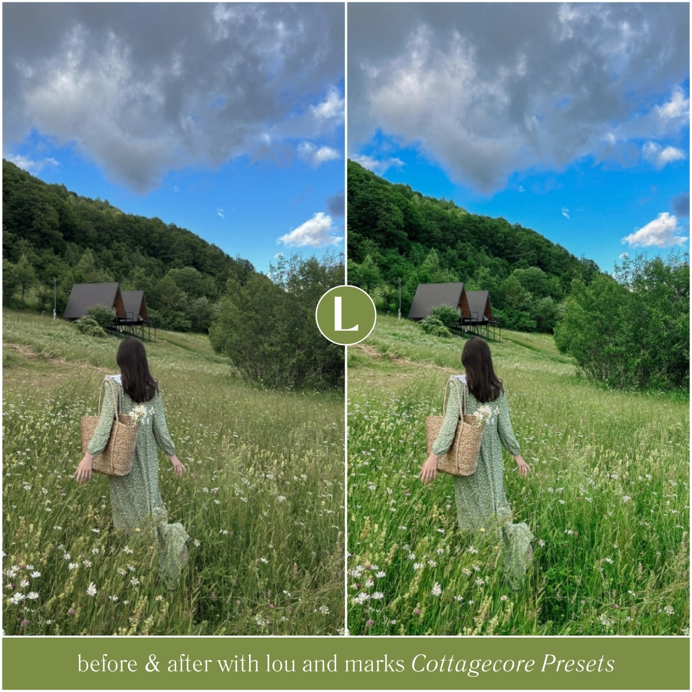Cottage core Preset Collection For Adobe Lightroom By Lou And Marks Presets