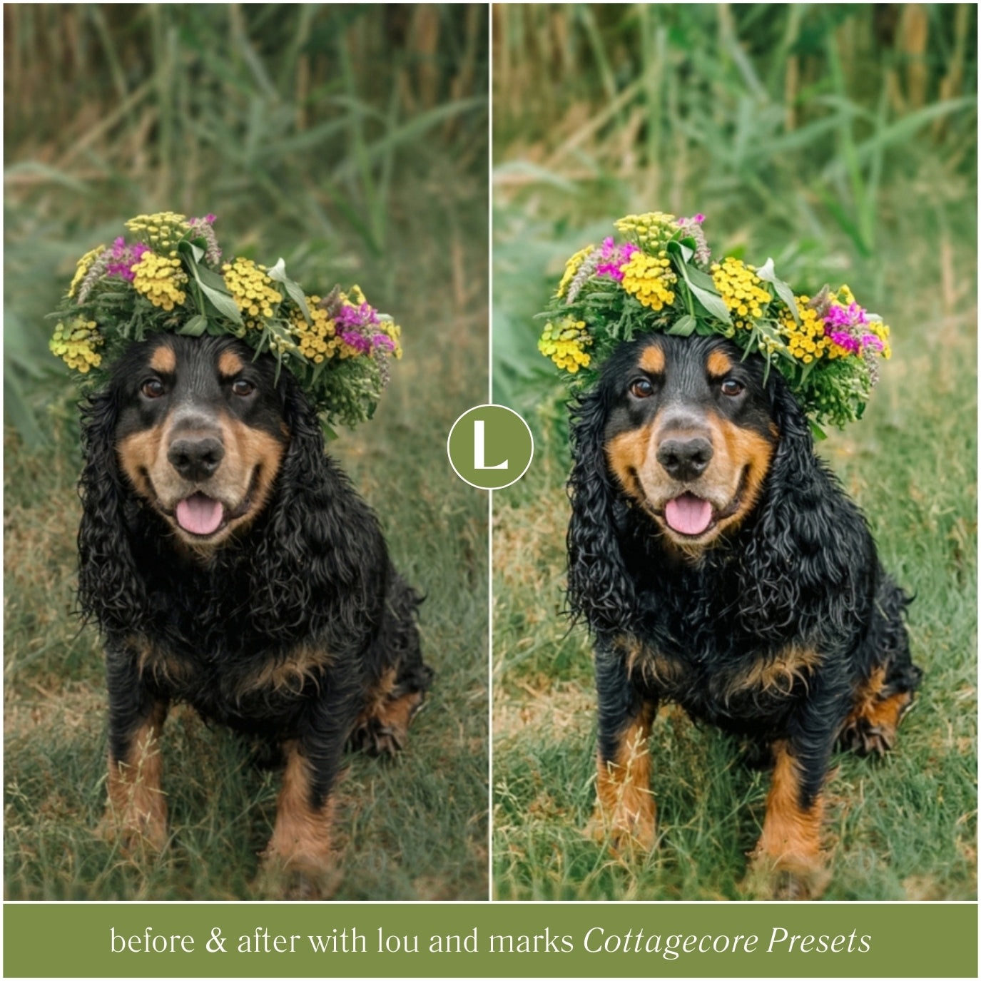Cottagecore Portrait Preset Collection For Adobe Lightroom By Lou And Marks Presets