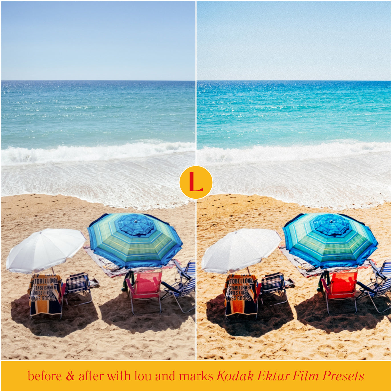 Kodak Ektar 25 Film Lightroom Presets Kodak Film Filters For Adobe Lightroom And Photographer Photo Editing Beach