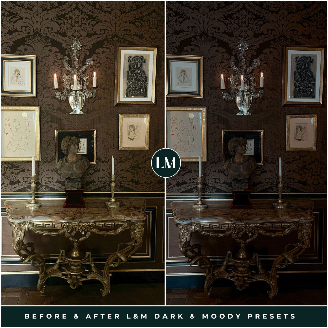 Dark and Moody Lightroom Presets by Lou and Marks Presets
