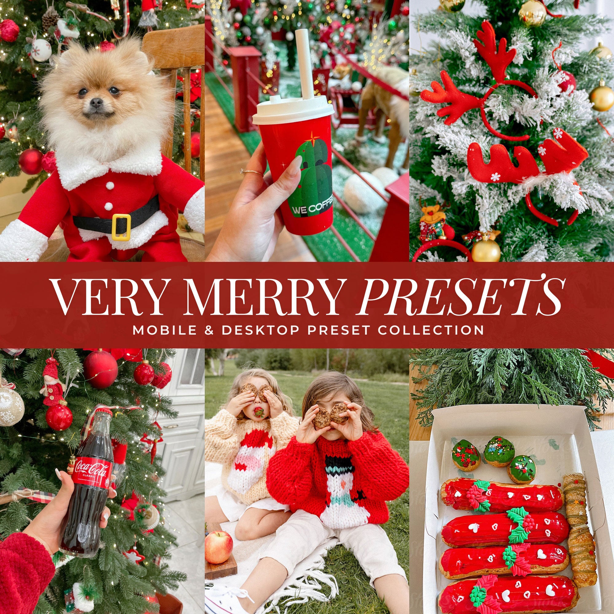Very Merry Christmas Lightroom Presets Best Holiday Photo Presets By Lou And Marks Presets