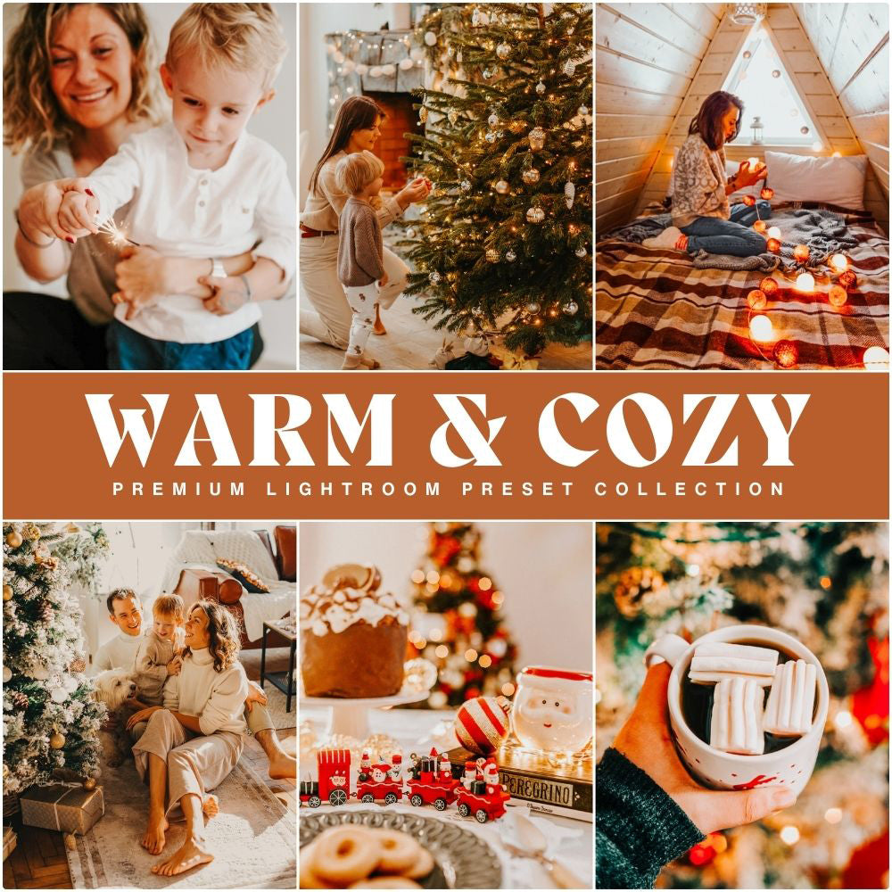 Holiday Lightroom Presets Bundle By Lou And Marks Presets Warm And Cozy