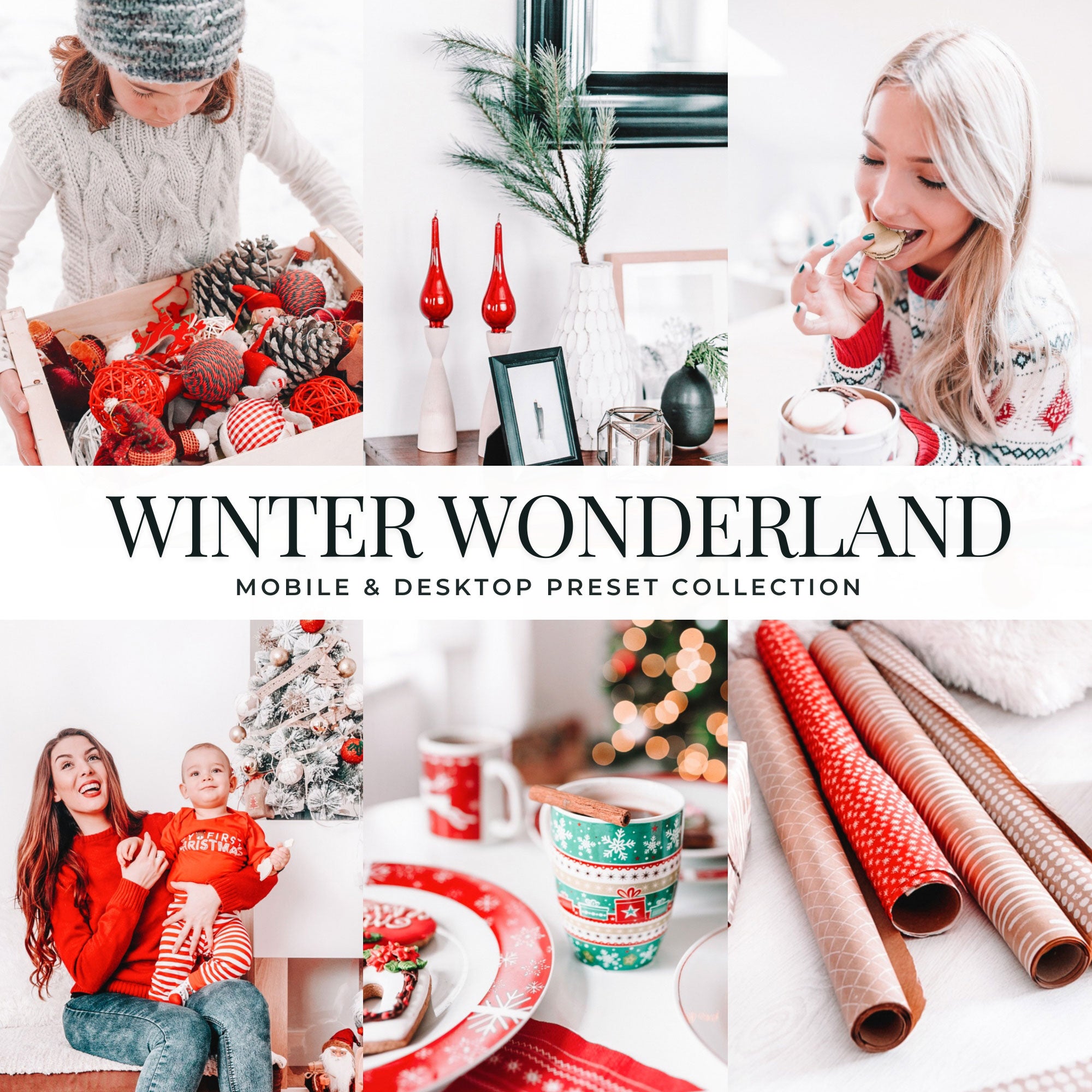 Winter Wonderland Lightroom Presets For Photographers and Instagram Influencers Photo Editing In Adobe Lightroom By Lou And Marks Presets