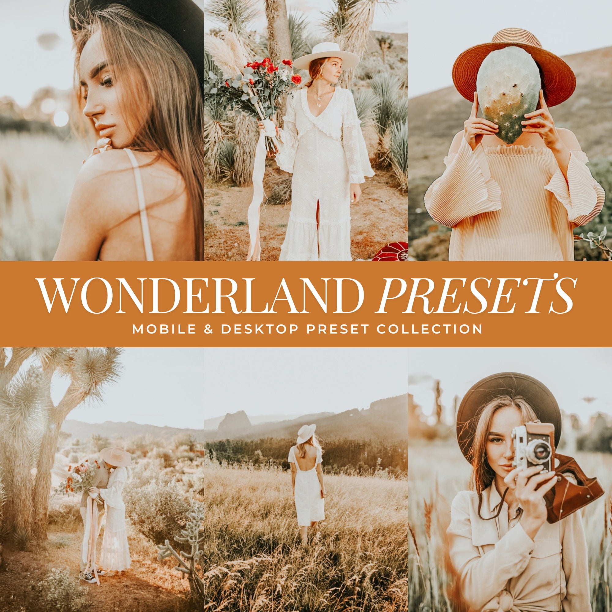 Wonderland Warm Lightroom Presets For Portrait Photographers