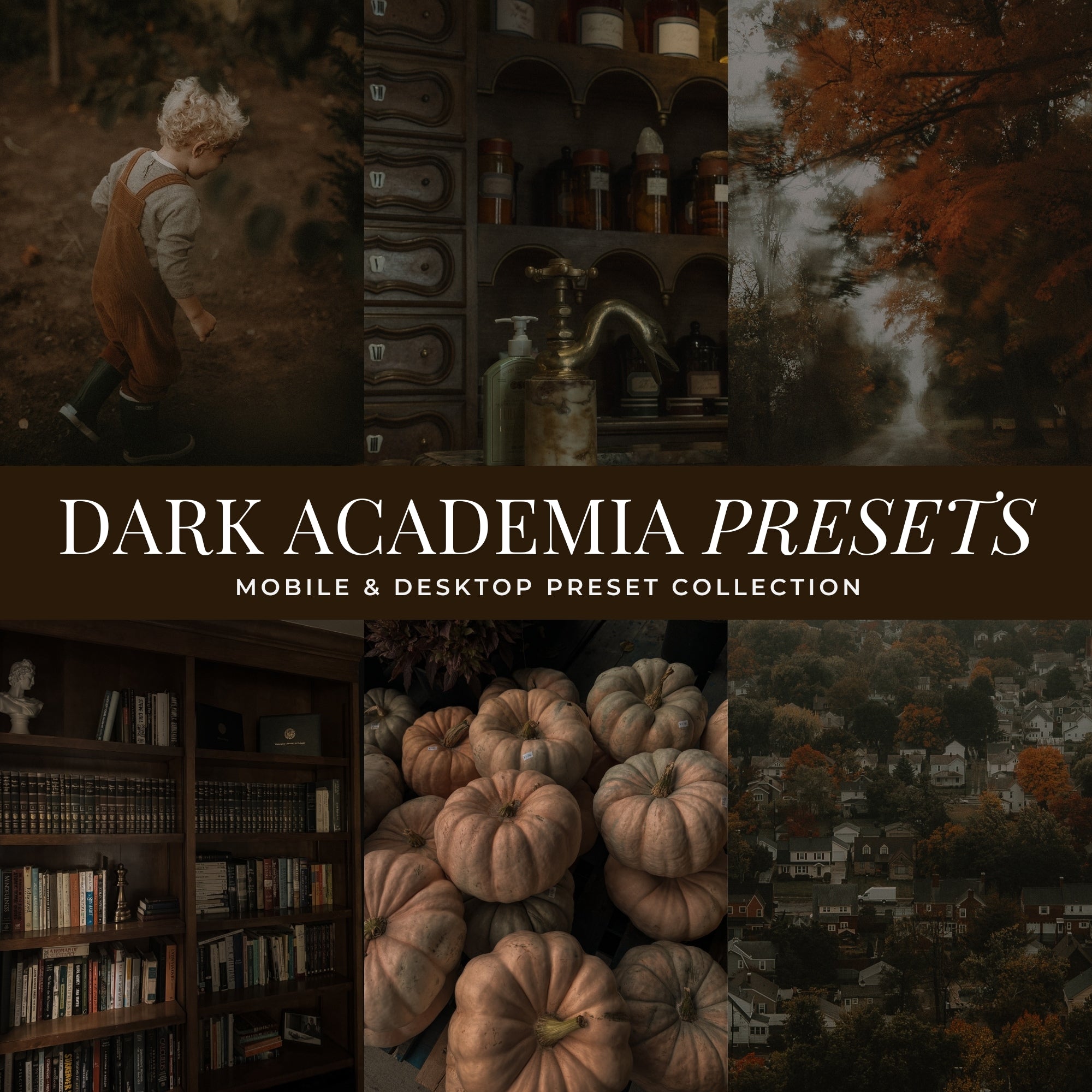 The Best Dark Academia Lightroom Presets By Lou And Marks Presets Best presets for Instagram aesthetics