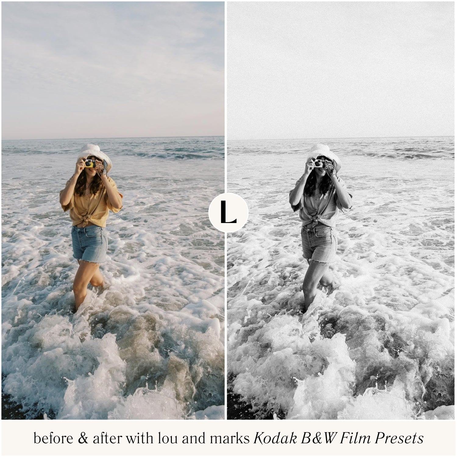 Kodak Tri X Film Lightroom Presets for photographer and Instagram influencer photo editing in Adobe Lightroom in one click download