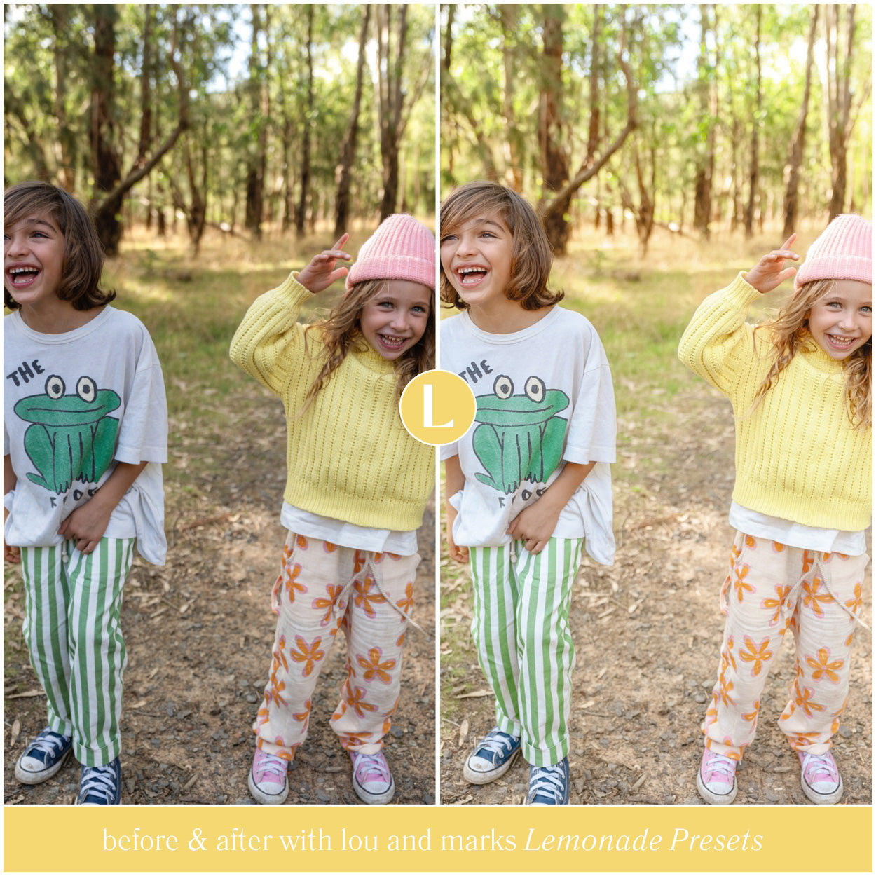 Best Lemonade Airy Warm Lightroom Presets For Adobe Photo Editing by Lightroom Mobile and Desktop create Professional photo edits for travel portraits and Instagram by Lou And Marks Presets