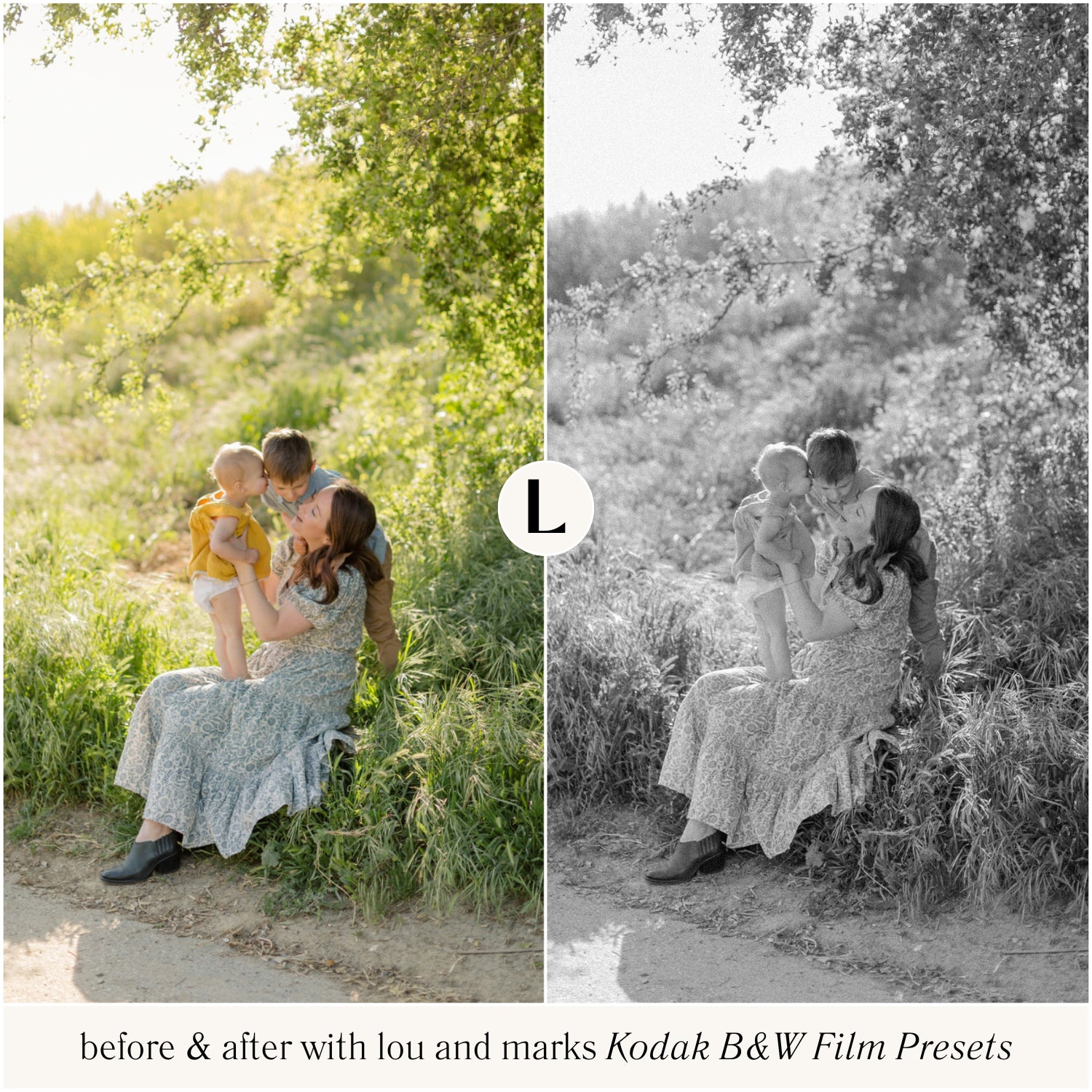 Kodak Tri X Film Lightroom Presets for photographer and Instagram influencer photo editing in Adobe Lightroom in one click
