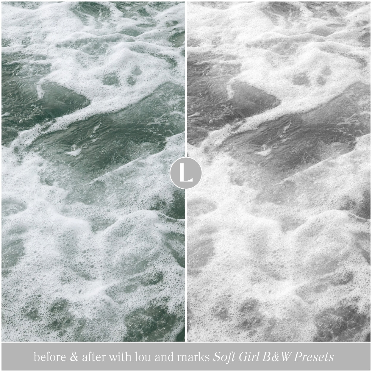 Travel Soft Black And White Lightroom Presets For Adobe Photo Editing by Lightroom Mobile and Desktop create photo aesthetic photo edits for lifestyle and Instagram by Lou And Marks Presets