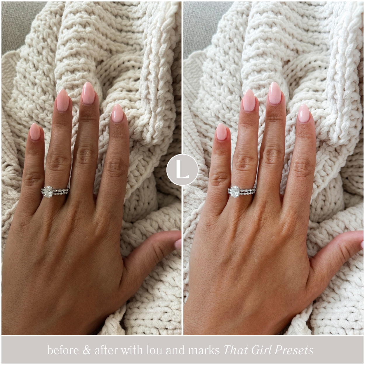 That Girl Clean Lightroom Presets For Adobe Photo Editing by Lightroom Mobile and Desktop create photo aesthetic photo edits for
Instagram by Lou And Marks Presets