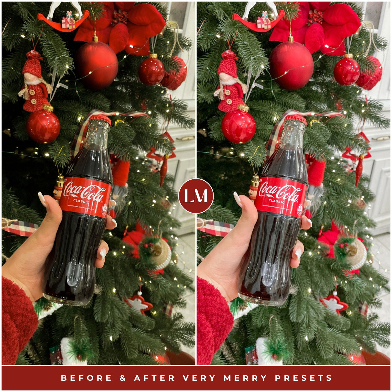 Best Very Merry Christmas Lightroom Presets Best Holiday Photo Presets By Lou And Marks Presets