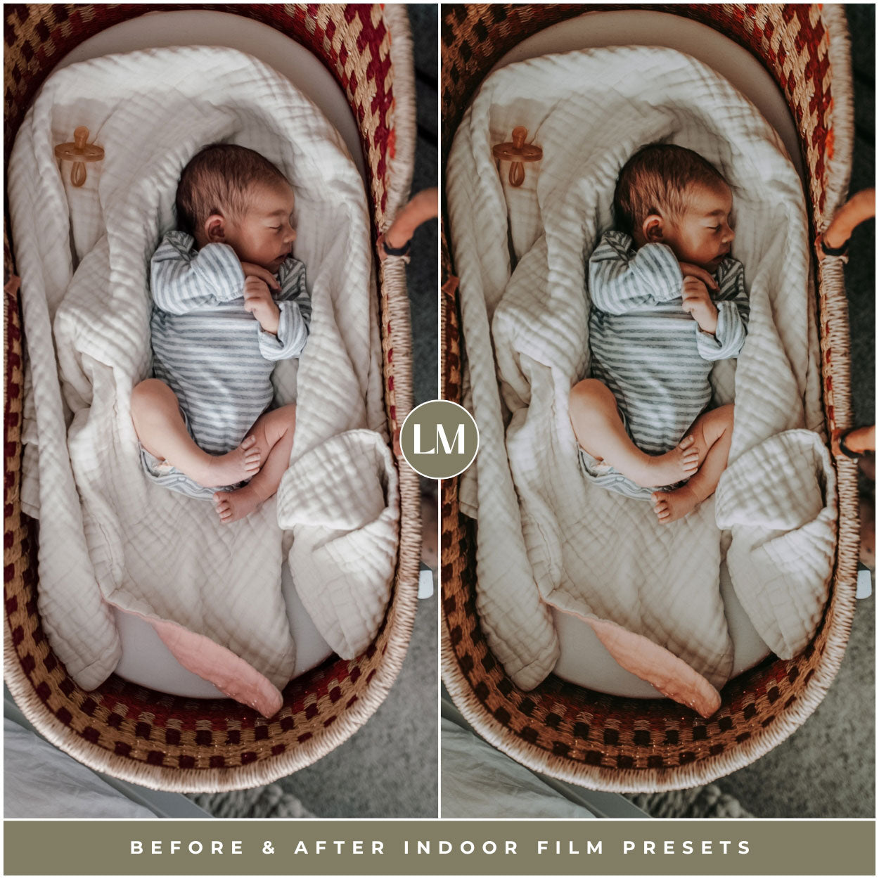best indoor film Lightroom presets for instagram and photographers for Lightroom and photoshop editing photos by Lou and marks presets newborn