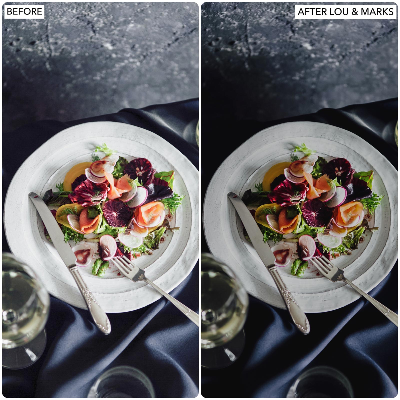 Moody Food Lightroom Presets by Lou and Marks Presets