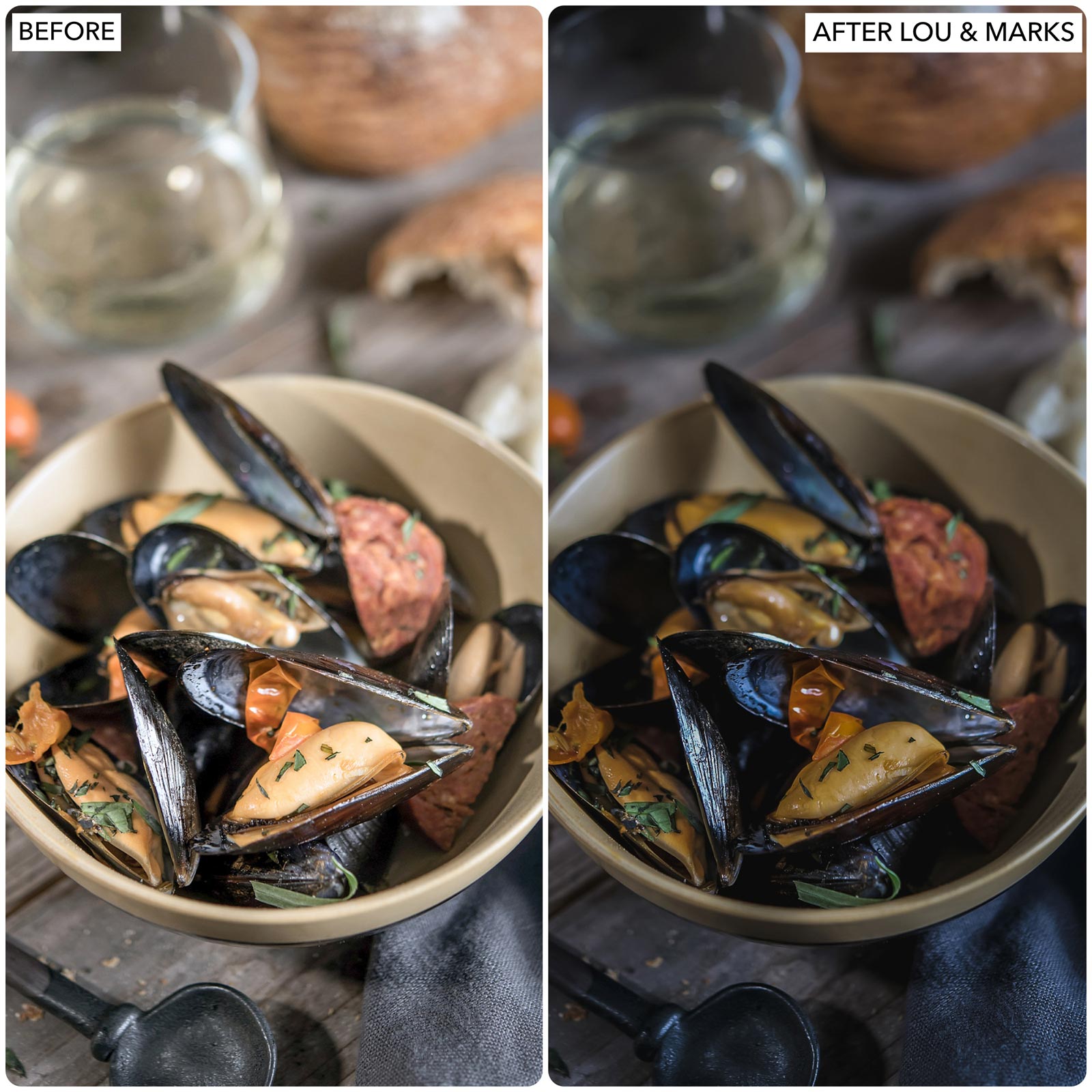 Moody Food Lightroom Presets by Lou and Marks Presets