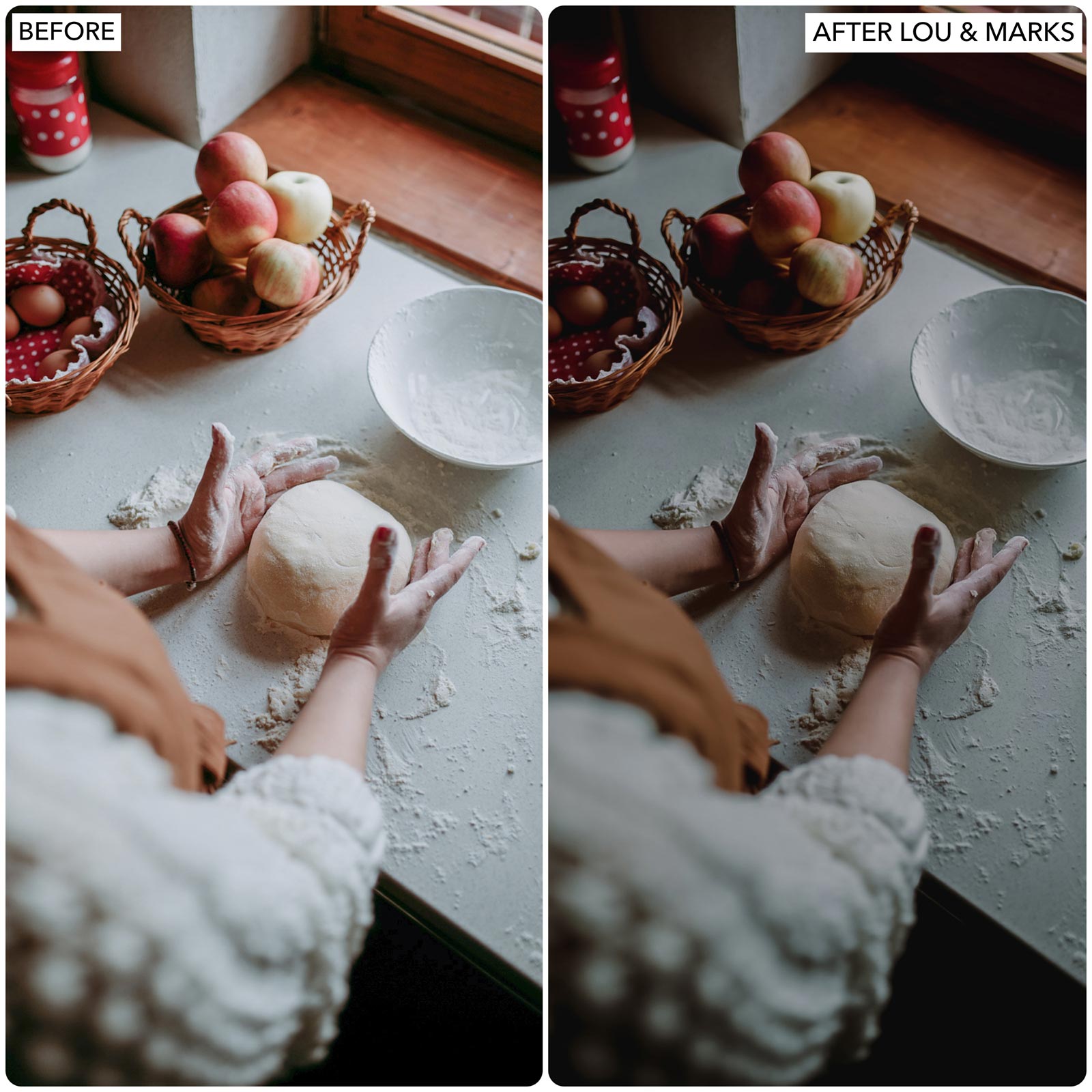 Moody Food Lightroom Presets by Lou and Marks Presets
