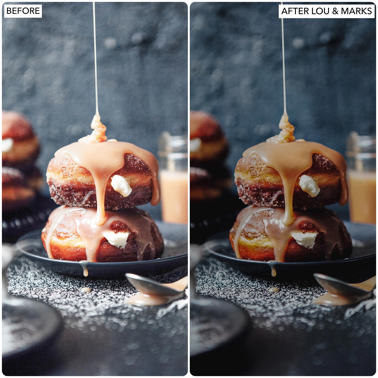 Moody Food Lightroom Presets by Lou and Marks Presets