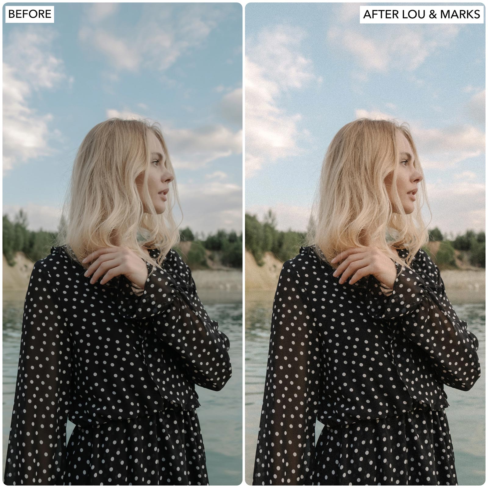 No Filter Lightroom Presets by Lou and Marks Presets