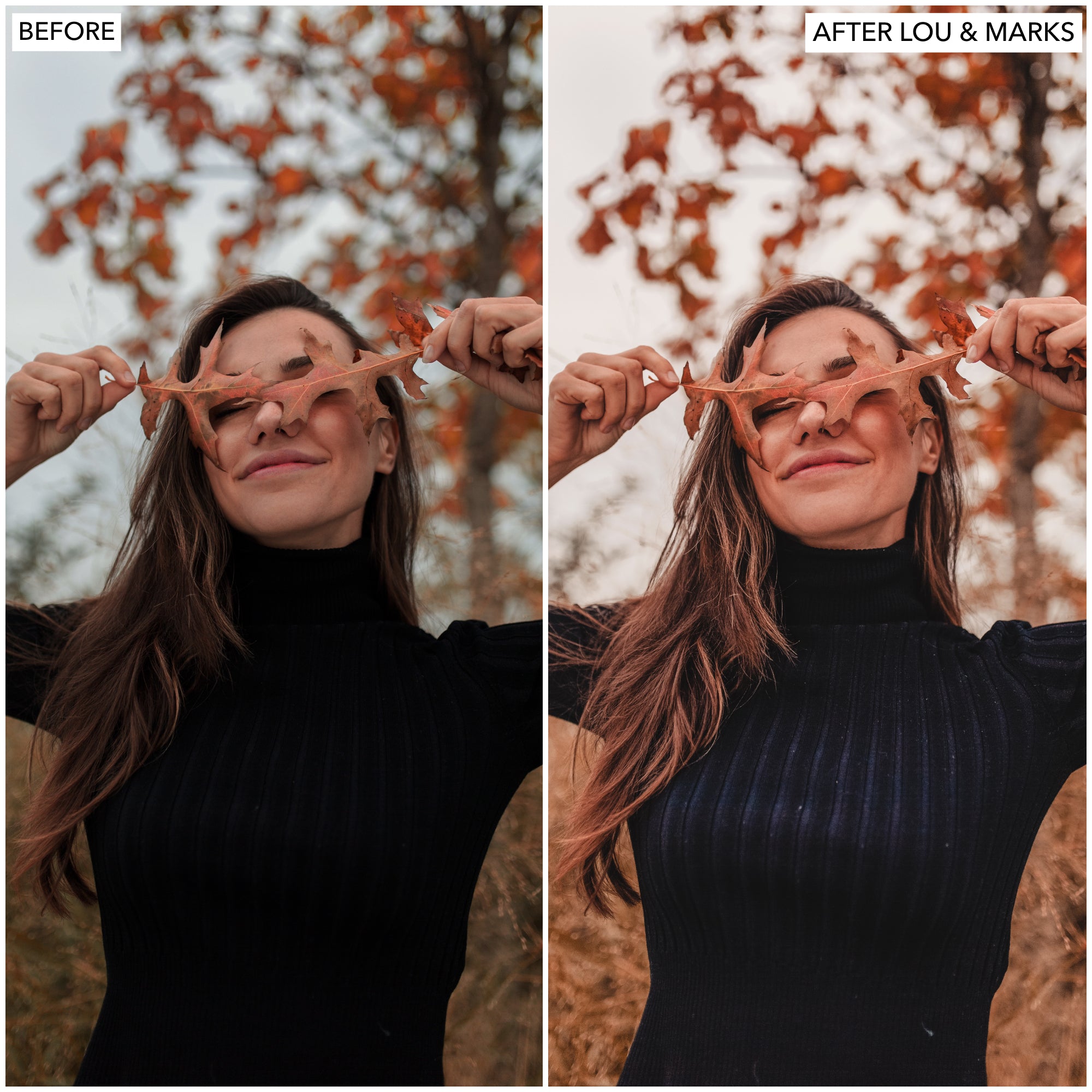 Sweater Weather Lightroom Presets by Lou and Marks Presets