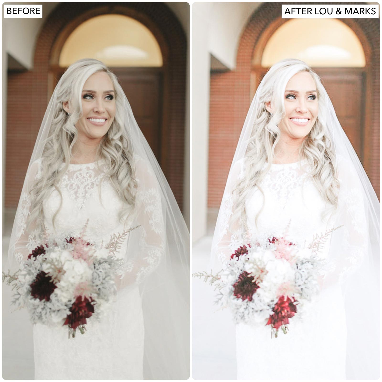 Light And Airy Wedding Lightroom Presets The Best Photo Editing Preset Filters For Wedding and Portrait Photography With Lightroom Mobile And Desktop For Photographers and Instagram Influencers By Lou And Marks Presets