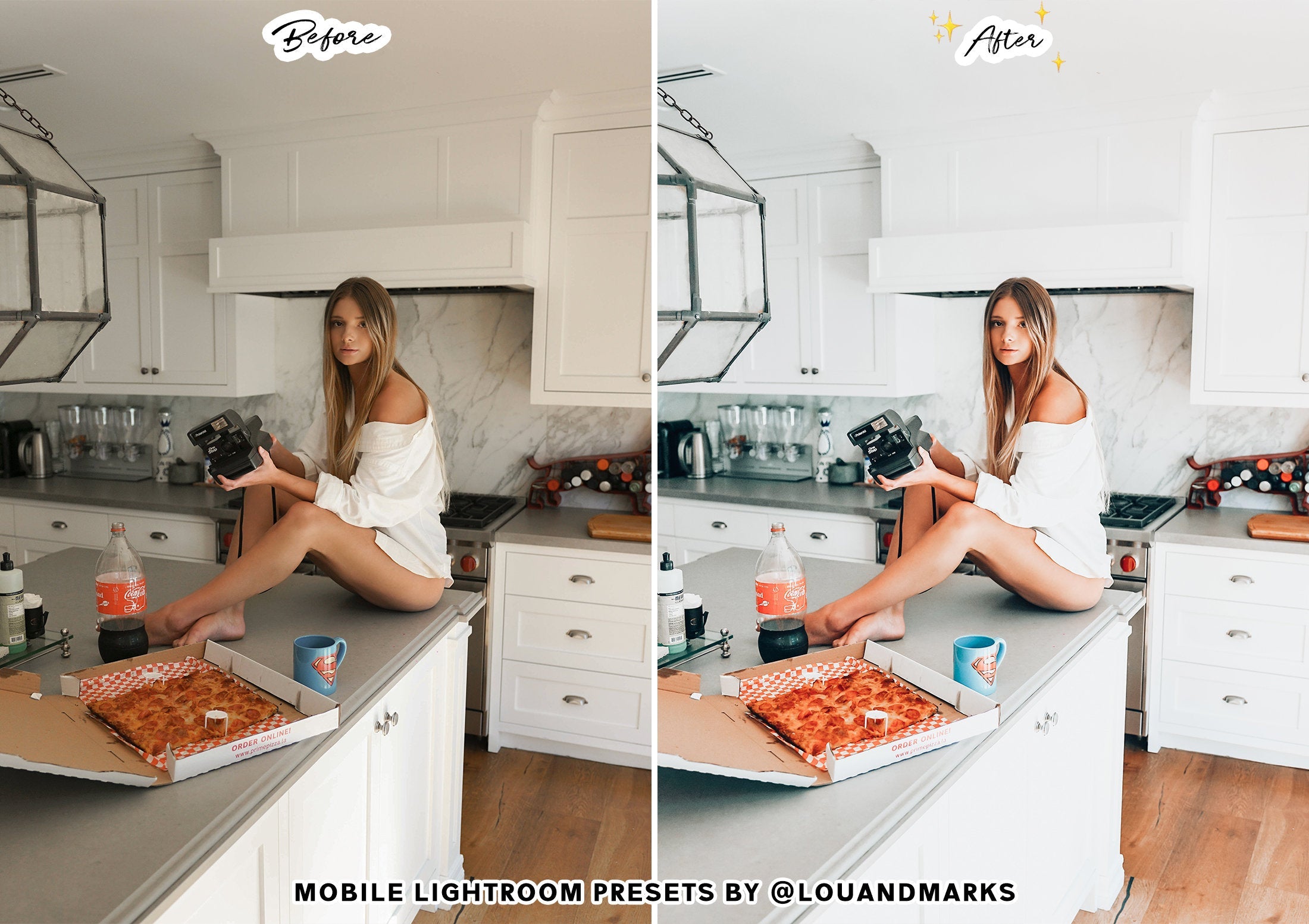 White Light Lightroom Presets by Lou and Marks Presets