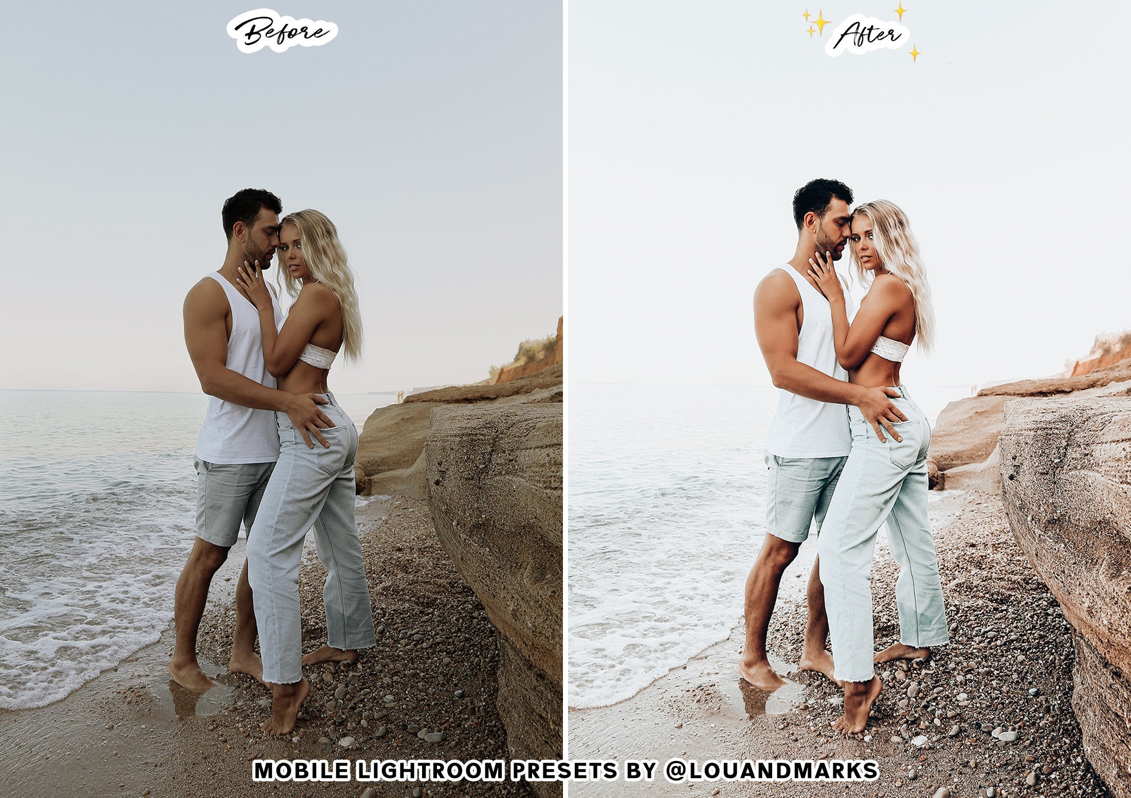 White Light Lightroom Presets by Lou and Marks Presets